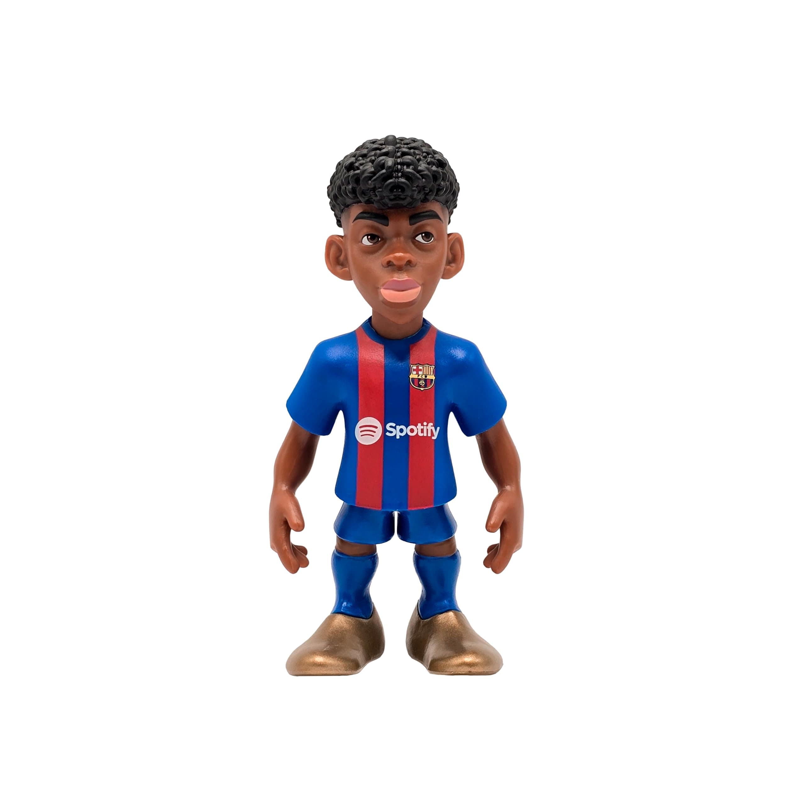 MINIX Lamine Yamal Barcelona 12cm Figure - Collectible Yamal Figure Sports Football Icon Range for Fans