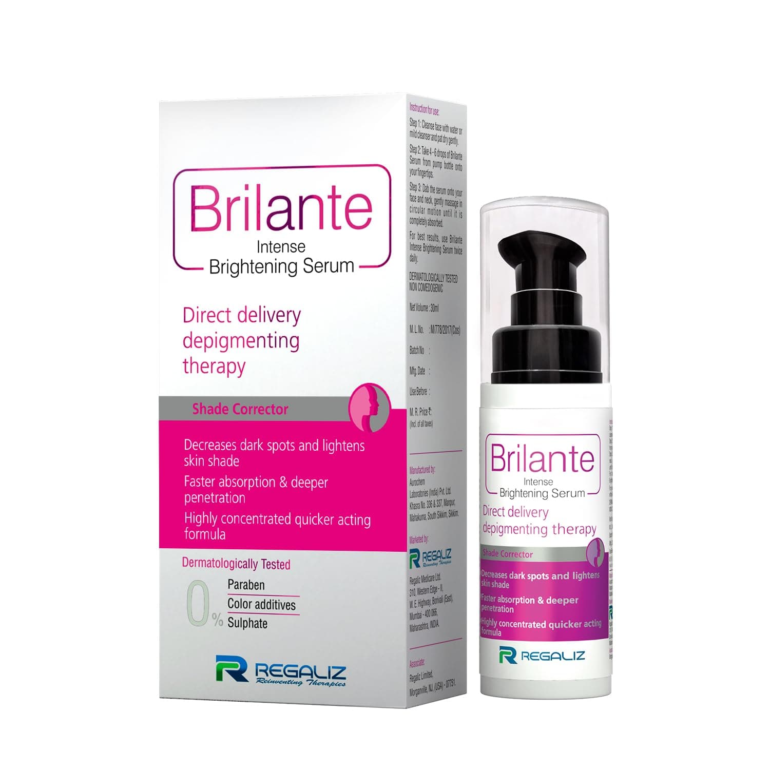 Brilante Intense Brightening Face Serum (50ml)