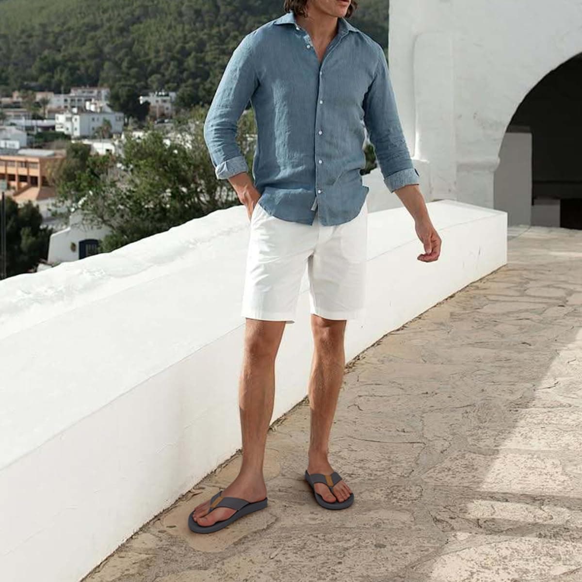 KuaiLu Men's Flip Flops