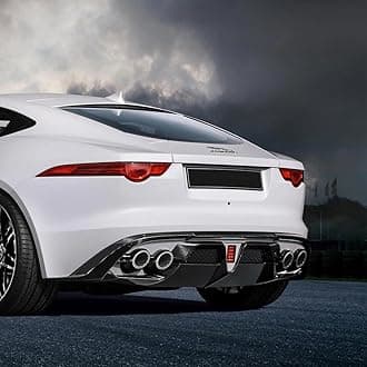 Decal Compatible with Rear Emblem XE XF XJ F-Type F-PACE Car Trunk Emblem Rear Letter Sticker Panther Fender Decal (Rear Emblem Chrome)