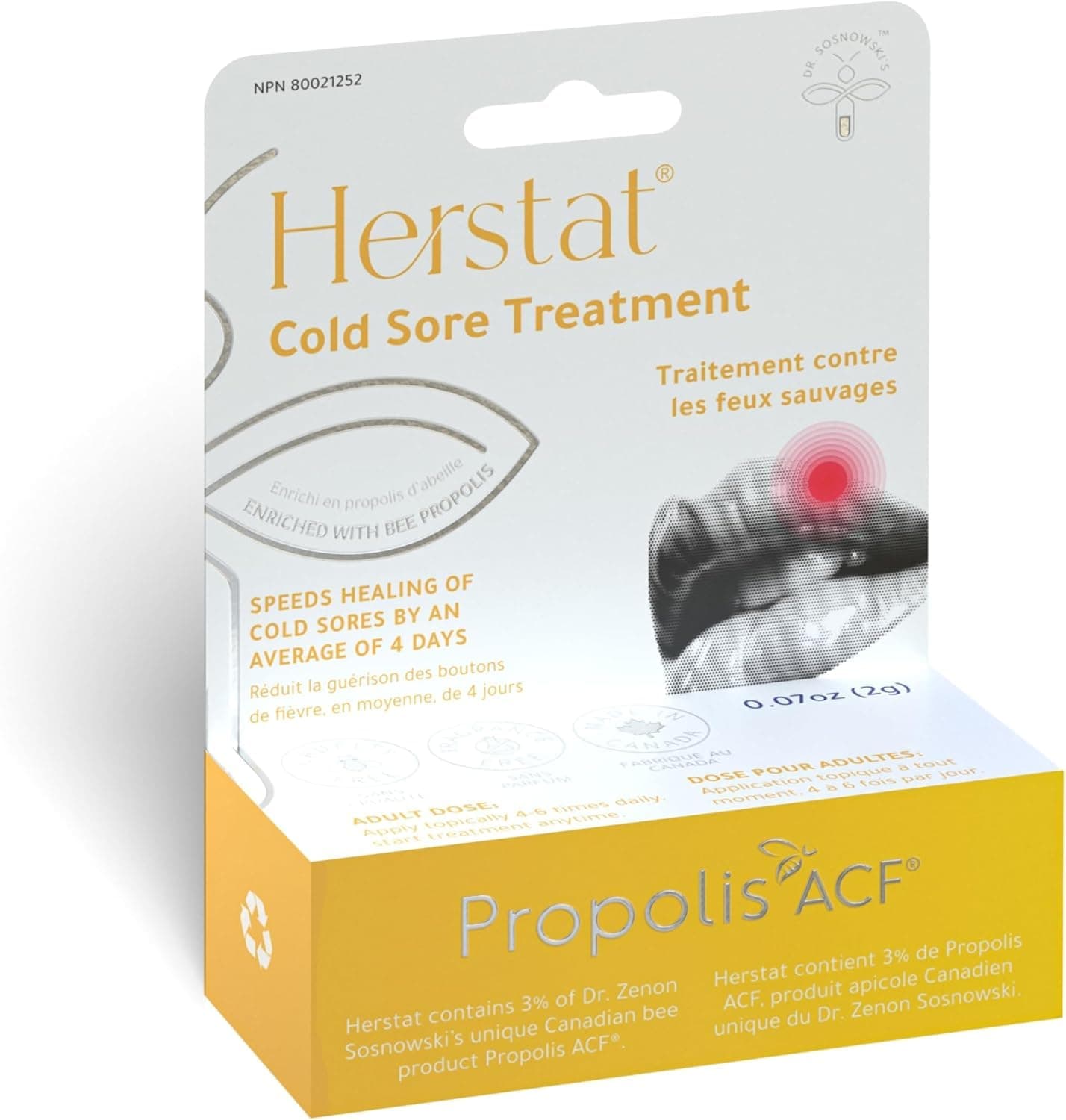 Herstat Cold Sore Relief .07oz