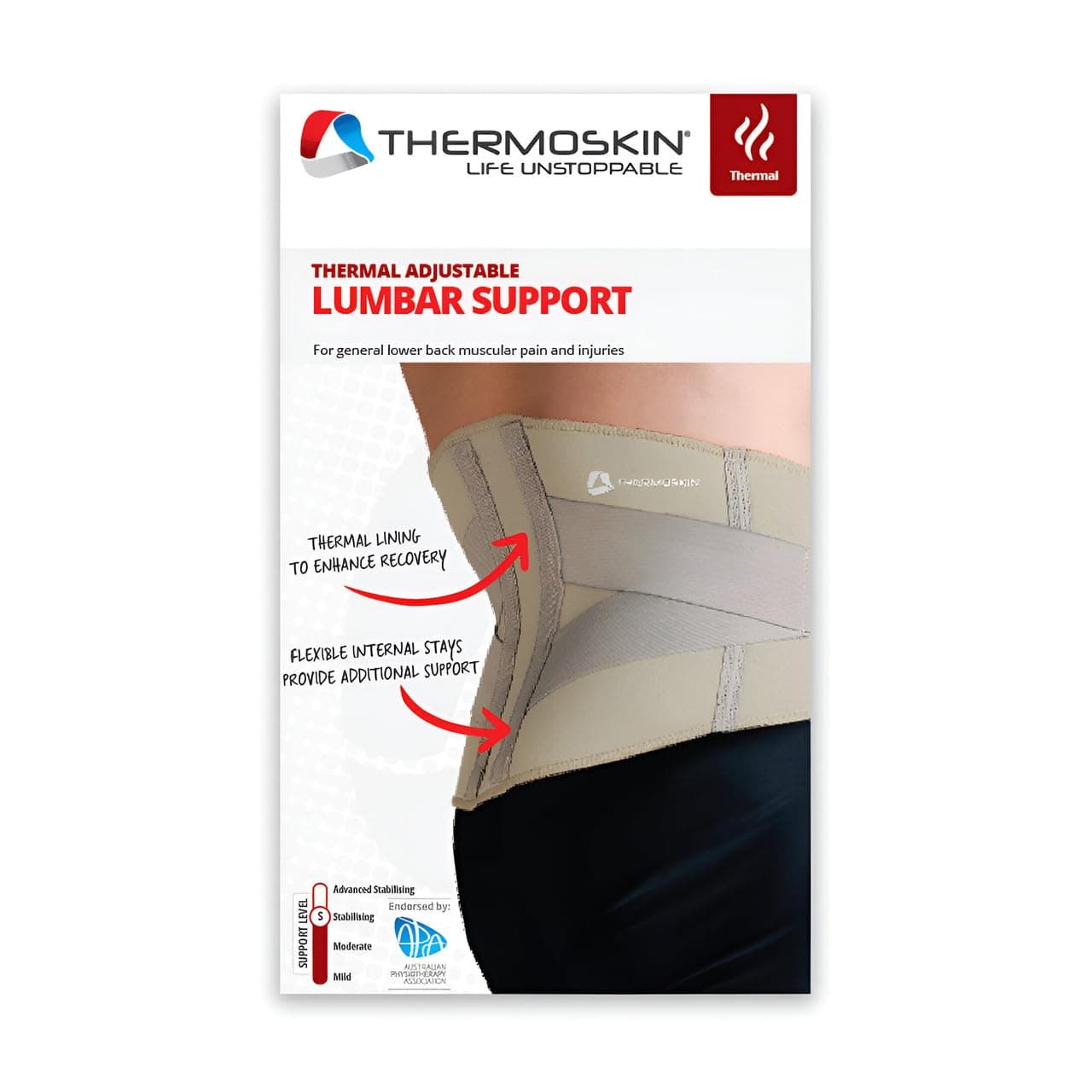 Thermoskin Lumbar Back Support
