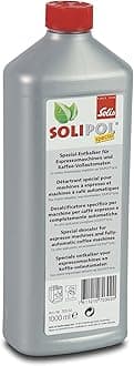 Solis Solipol Special Liquid - Descaler for Coffee Machines - 1 Liter - For all Types of Espresso Machines and Fully Automatic Coffee Machines