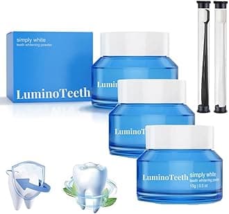 Luminoteeth Whitening Powder,Natural Snow Teeth Whitener,Magic Booster Powder Teeth,Instant Toothpaste Whitening Fresh Breath,Cleaning Tooth Fresh Breath Care Oral Non-Sensitive Formula (3)