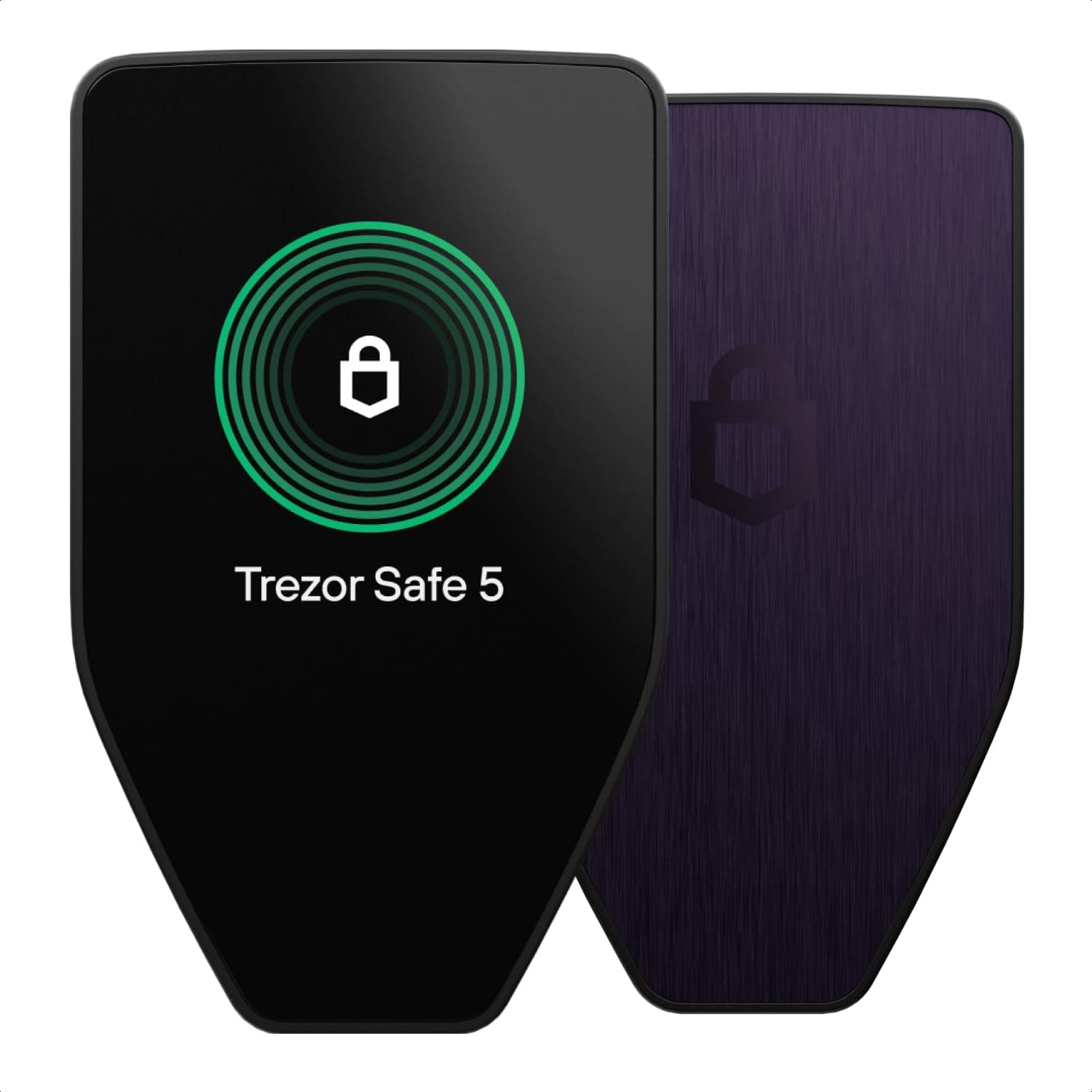 Safe 5 - Crypto Hardware Wallet with Secure Element & Passphrase, Color Touchscreen and Haptic Feedback, Protect your Bitcoin and Digital Assets (Violet Ore)
