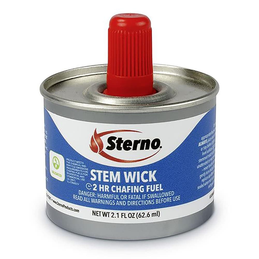 Sterno Products 10100 Stem Wick 2 Hour Chafing Fuel - 24 / CS