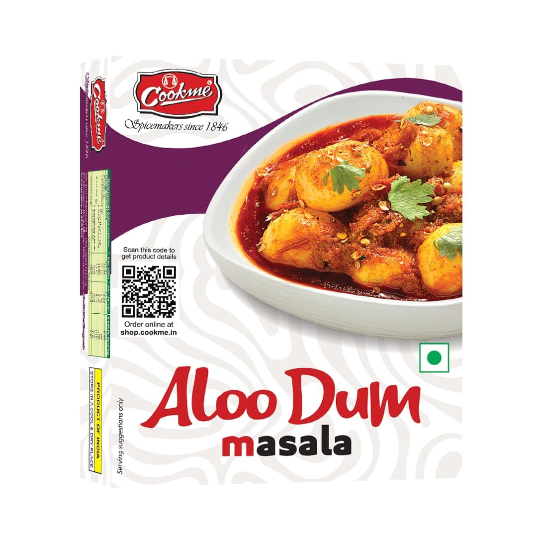 - Cookme Alur Dom Masala Powder 100g (2 Pkt of 50g each)