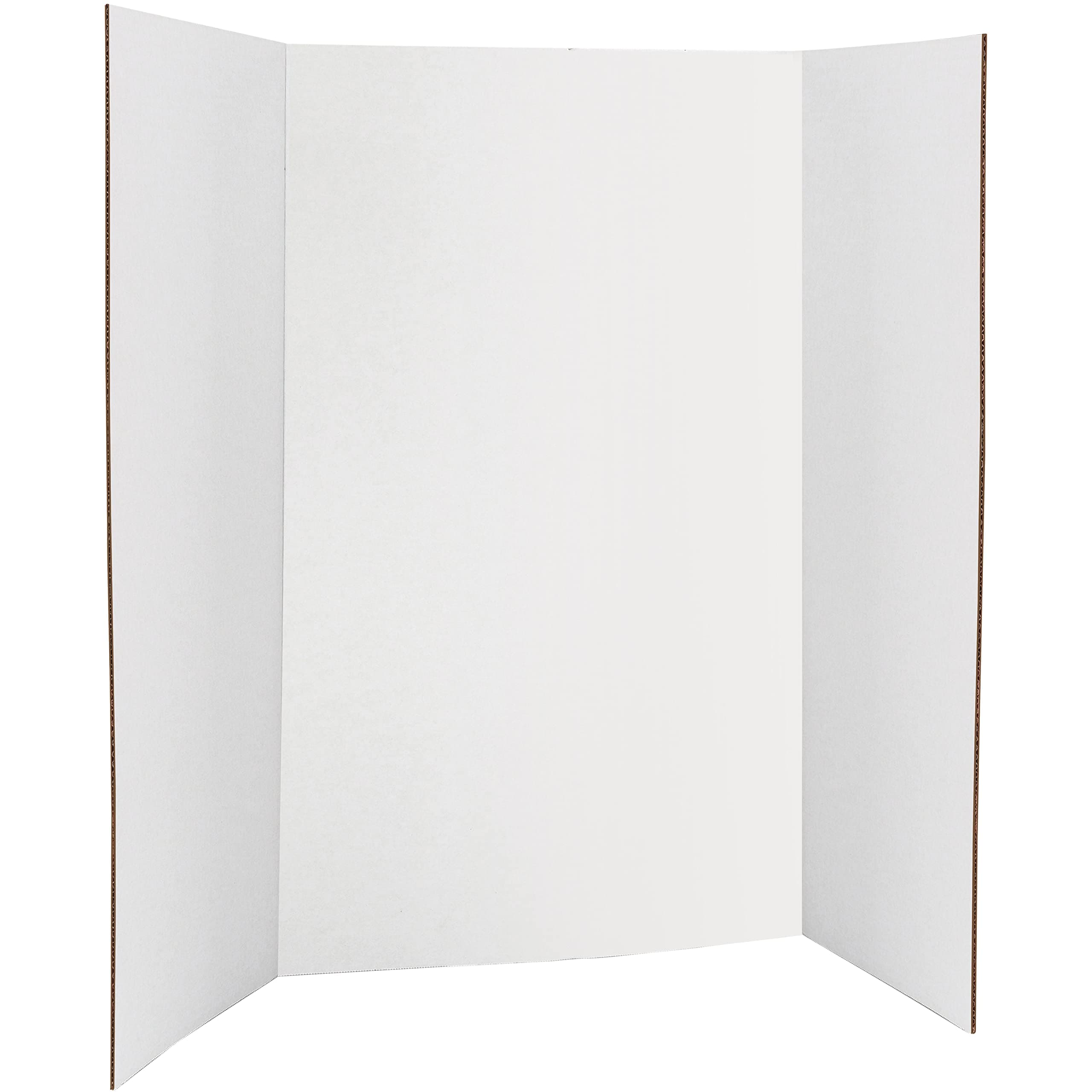 BPA White Trifold Presentation Board 36" x 48" Display Exhibition Board Lightweight and Portable with Smooth Surface Great for Business presentations (Pack of 2)