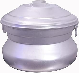 Malabar Trading Company Aluminium Idly Maker, satti, Steamer, Idli Cooker big Size, Idli Chembu for Restaurant, Canteen | INDUSTRIAL GRADE (MINOR SCRATCHES TO BE EXPECTED) (42 Idli)