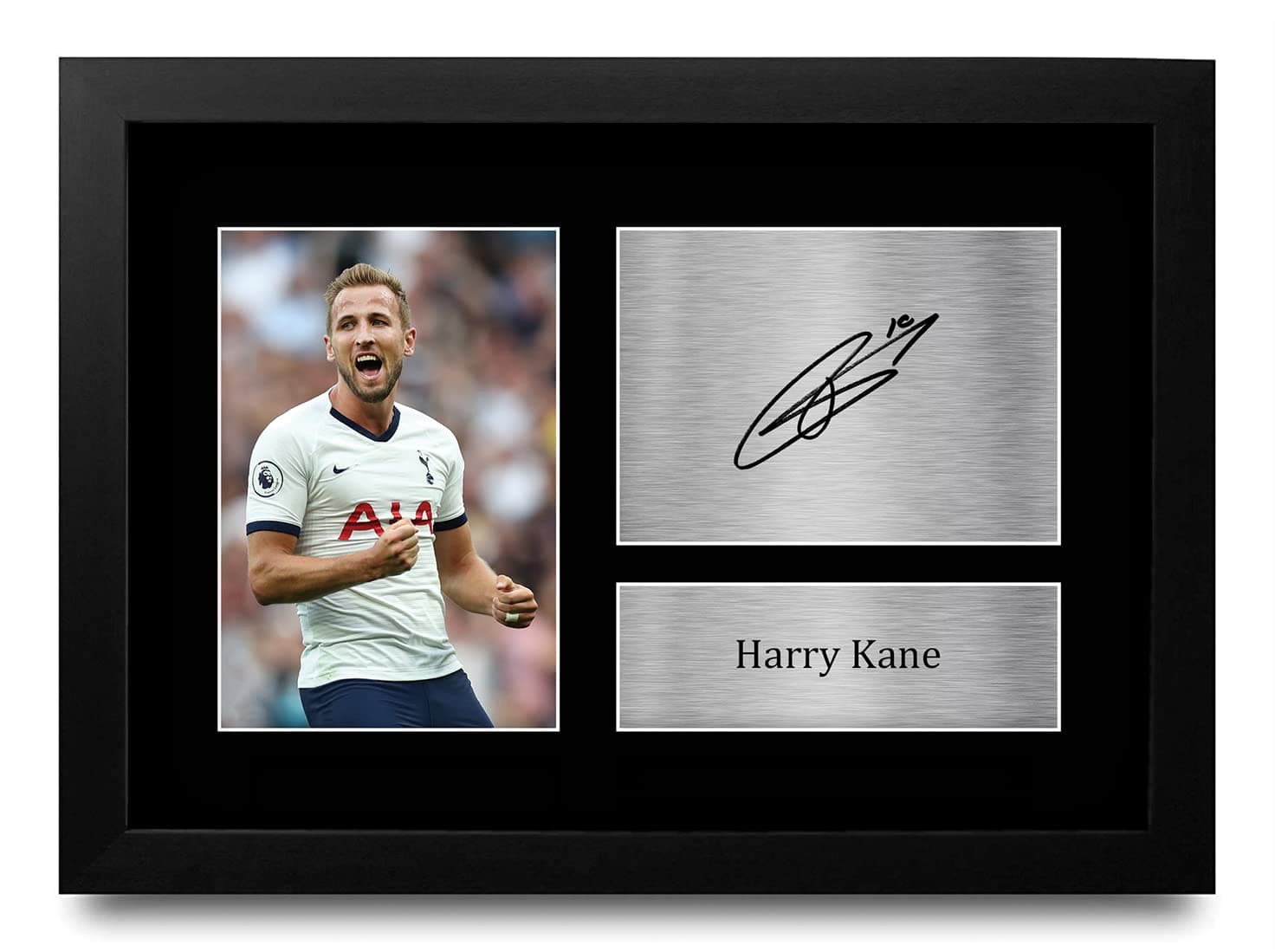 HWC Trading FR Harry Kane Gifts Signed A4 Printed Autograph Tottenham Hotspur Spurs Gift Framed Print Photo Picture Display