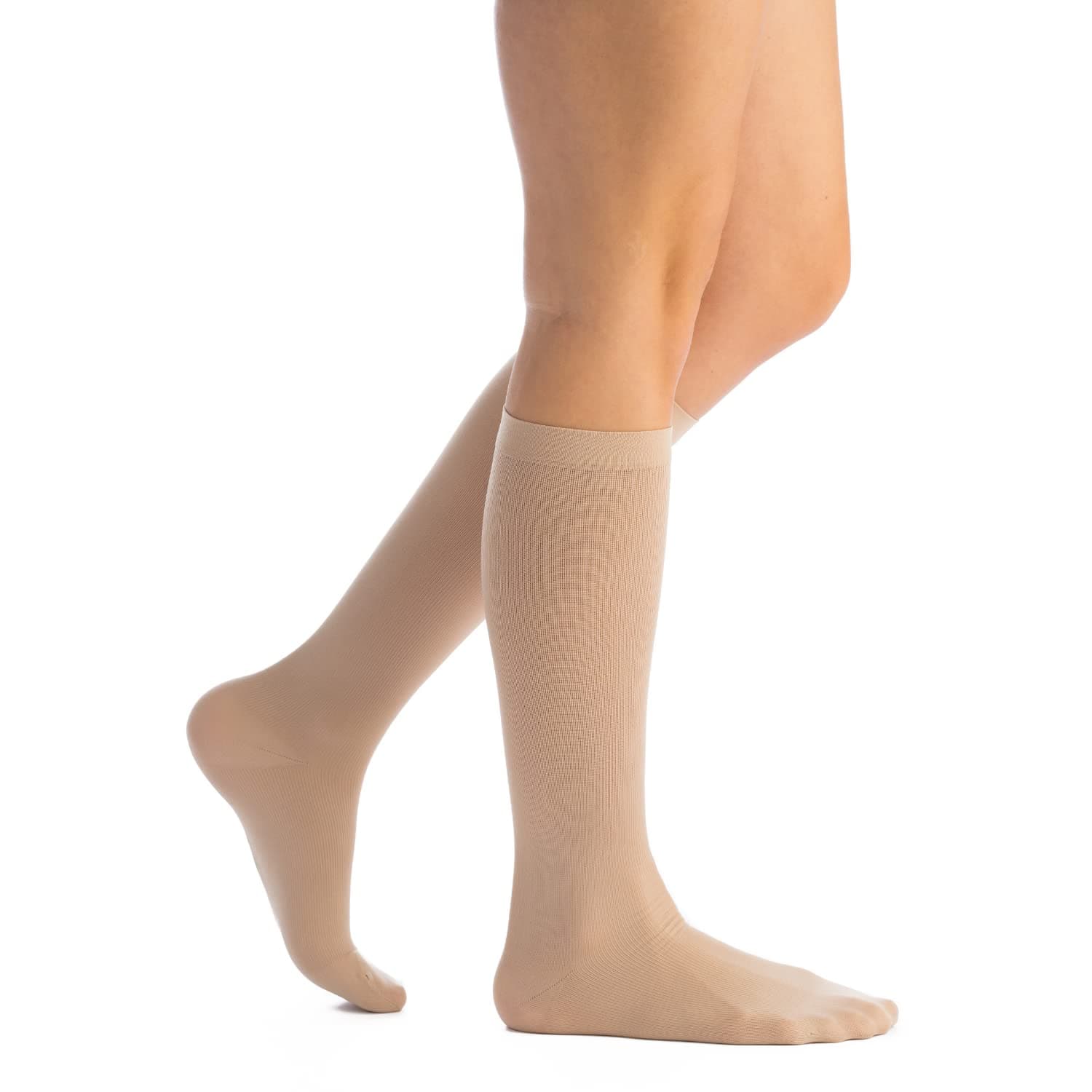 EvoNation Women’s Knee High 8-15 mmHg Graduated Compression Socks – Mild Pressure Compression Garment