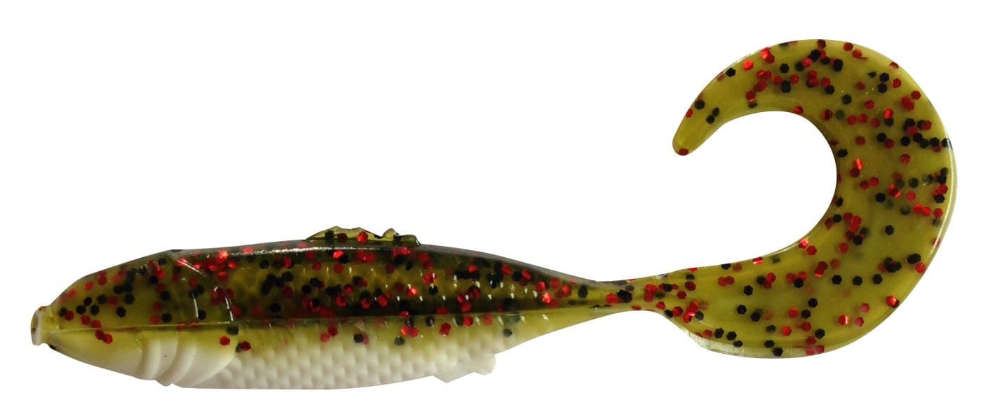 FLE-FLY Go Go Minnows Plastic Swim Baits (Watermelon 2.5")