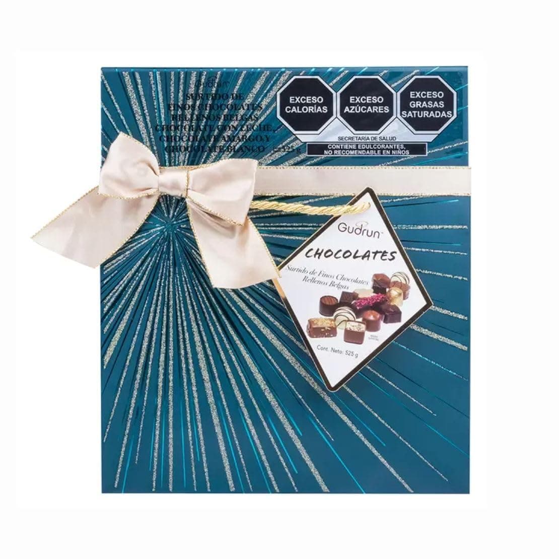 Belgian Chocolate Box Bag Assorted Chocolates (18.34 Oz) (1.14 Lbs) (6 Pack)