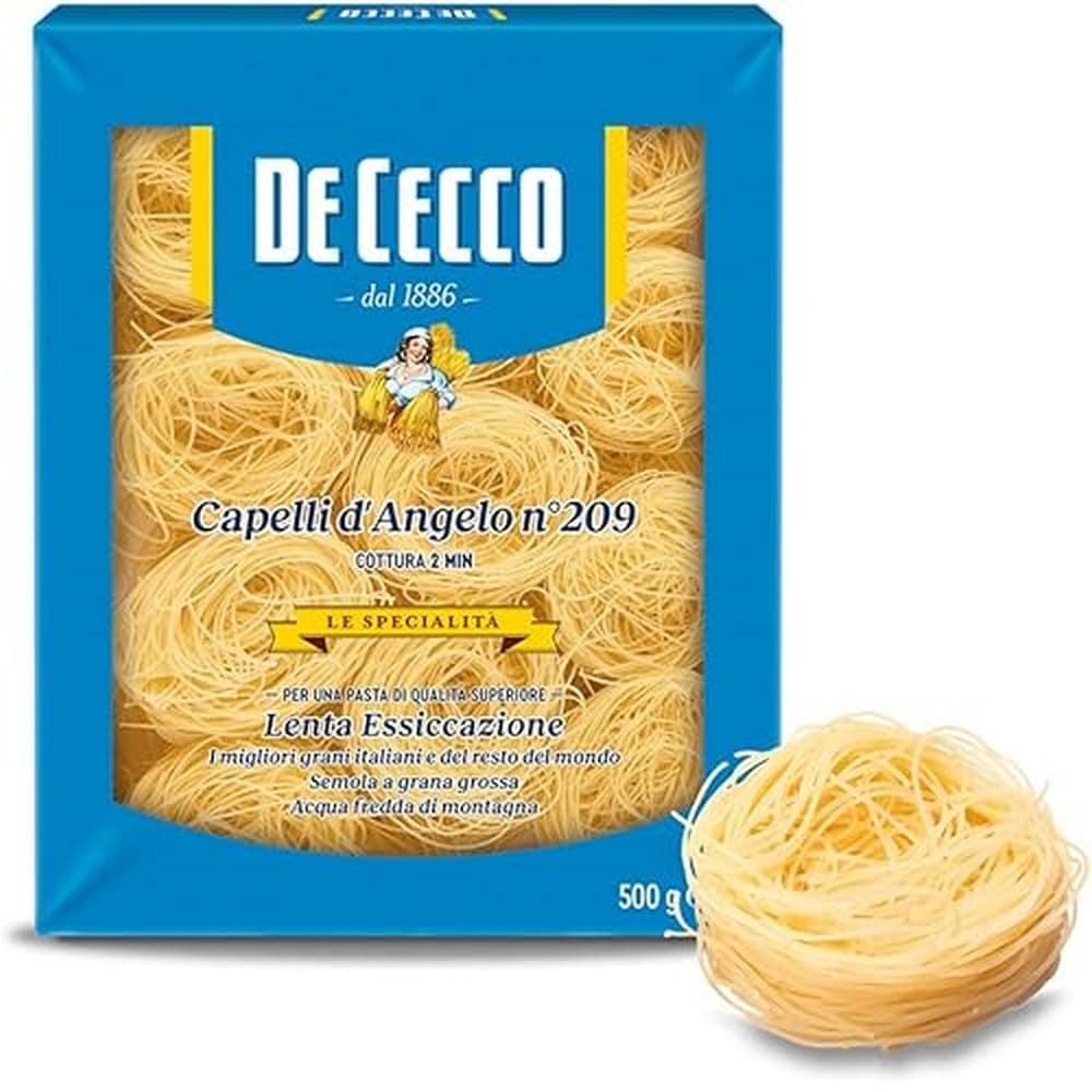 De Cecco Capelli D' Angelo 500 g (Pack of 5)