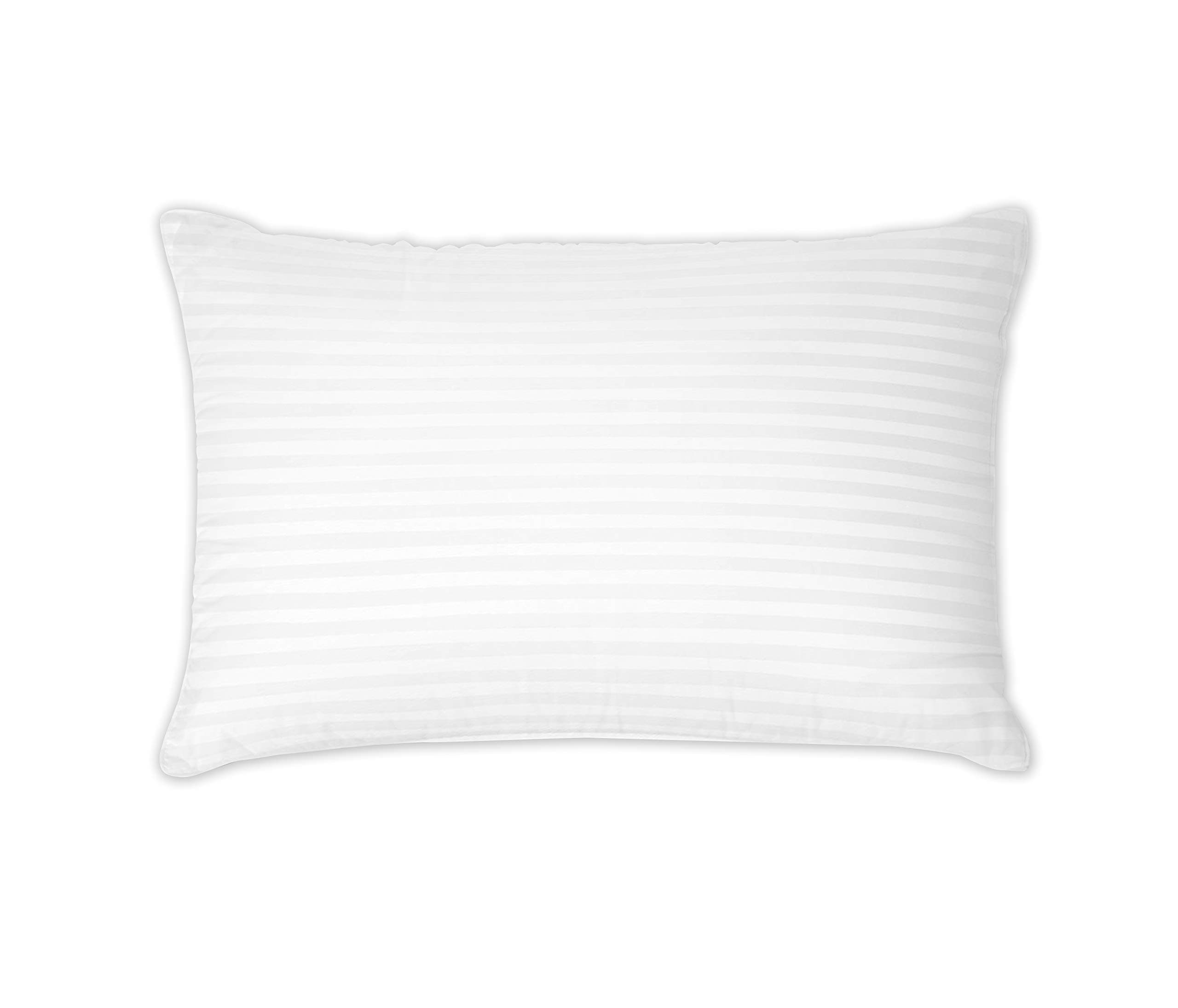 DreamNorth Premium Gel Pillow Loft Luxury Plush Gel Bed Pillow for Home + Hotel Collection [Good for Side and Back Sleeper] Cotton Cover - Queen Size