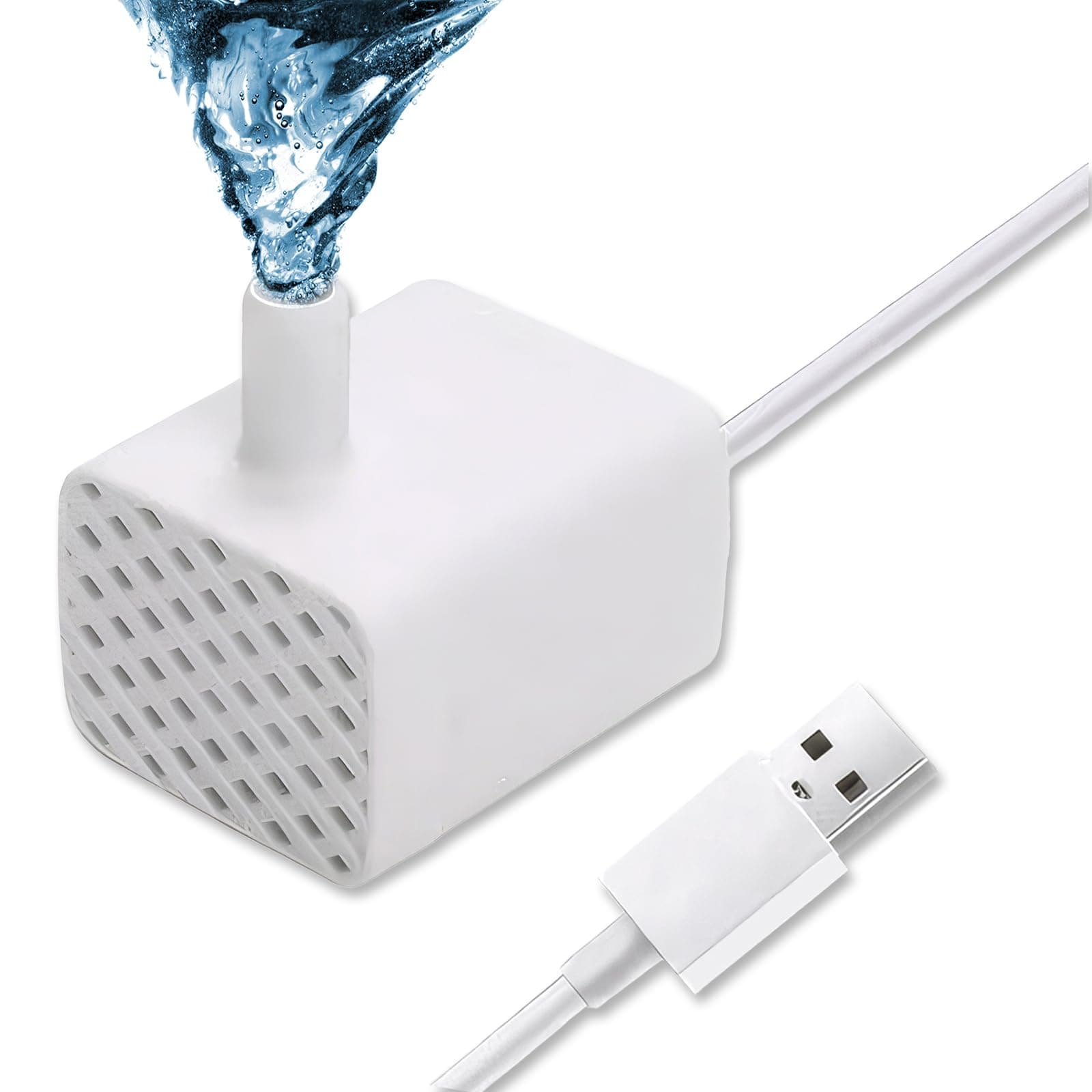 Water Pump for Pet Fountain,Smart cat Water Fountain-White for HB-200（20 inches Lifting)