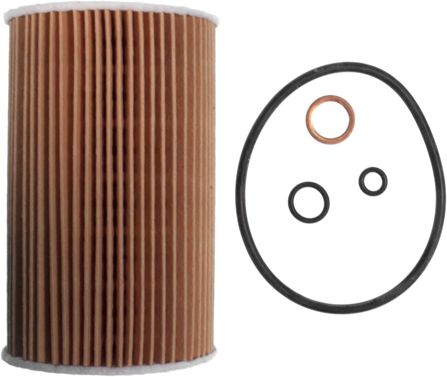 MAHLE OX 127/1D Oil Filter - Oil Filter with Gasket / Gasket Set