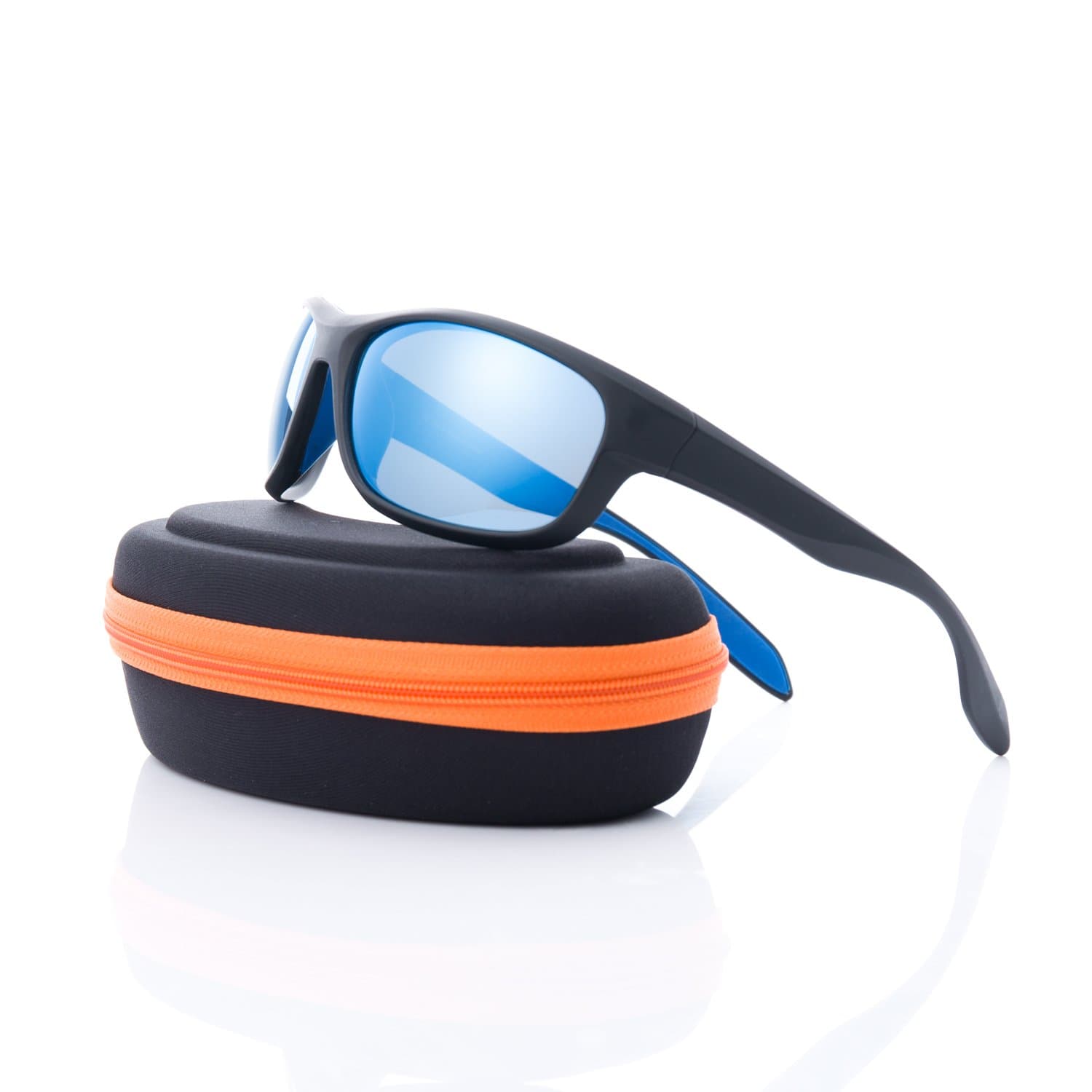 Avoalre Polarized Full Frame Sports Sunglasses, TR 90, Nano Anti Oil Film for Men Women Riding, Running, Fishing, Outdoor Sports ,100% UV Protection, Unbreakable (Blue)