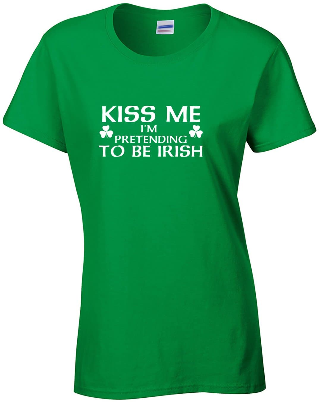 Eat Sleep Tee Women's Kiss Me I'm Pretending to be Irish T-Shirt