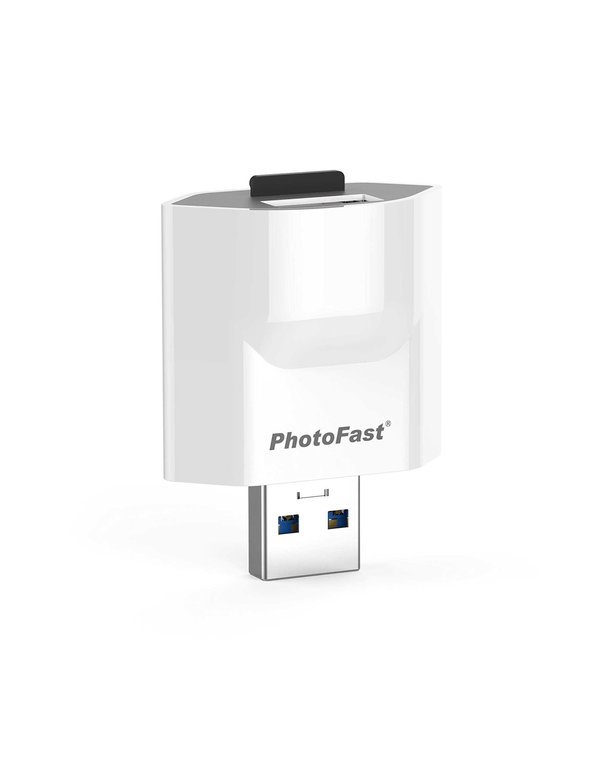 Photofast PhotoCube for iOS - backup your iPhone to Micro SD memory card automatically whilst it charges,PHOTOCUBEEU