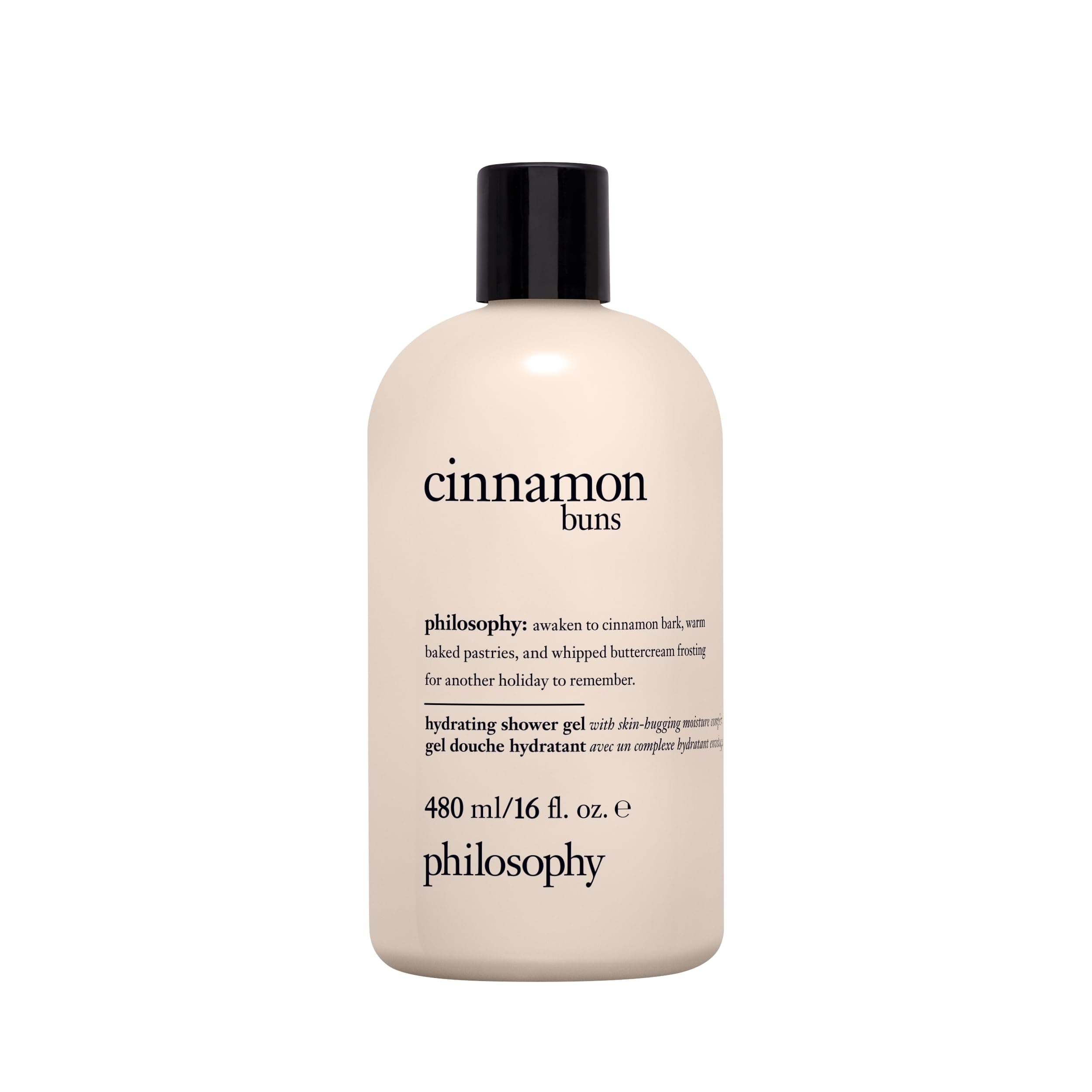 Philosophy Cinnamon Buns Shampoo, Shower Gel & Bubble Bath 480ml/16oz