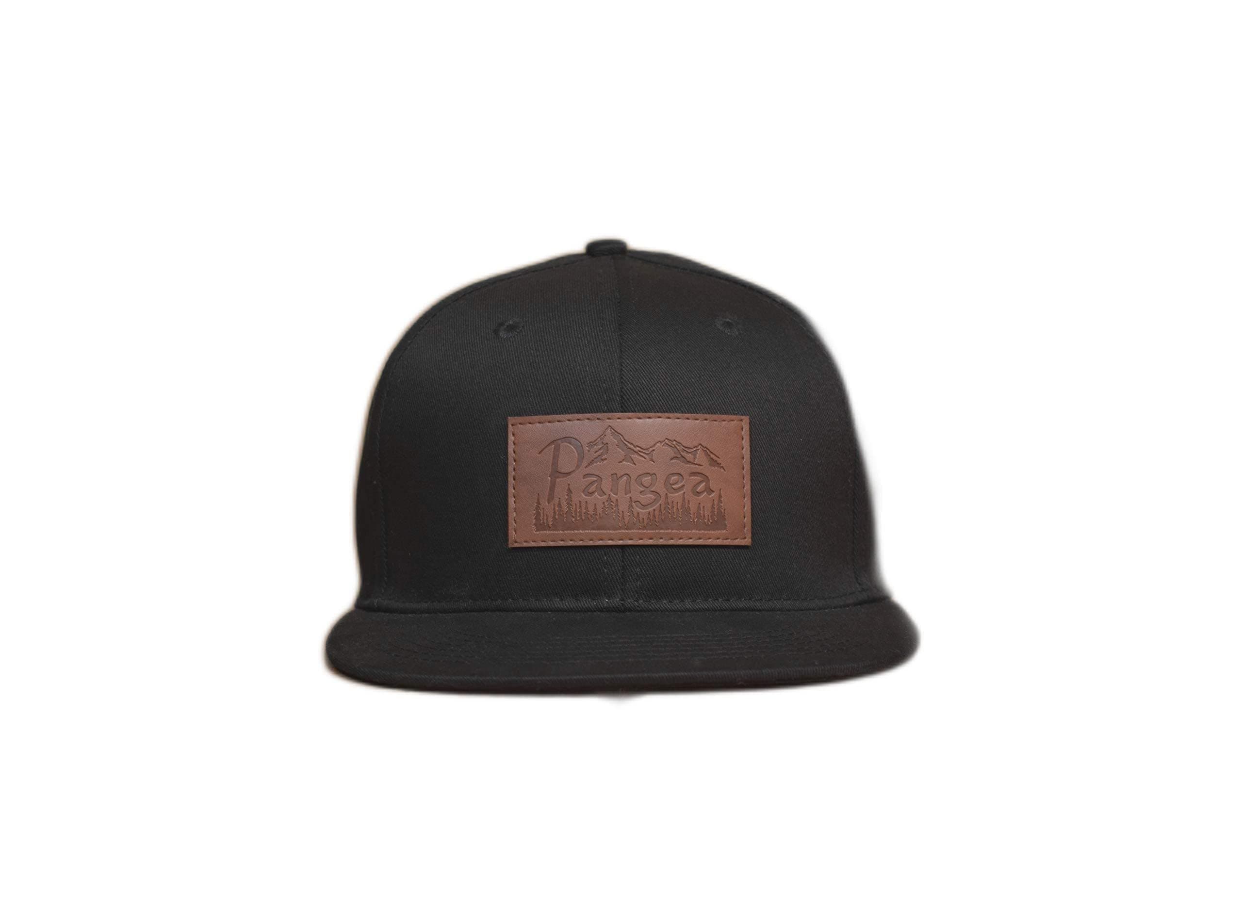 Pangea Outfitters Outdoor Leather Patch Adjustable Snapback