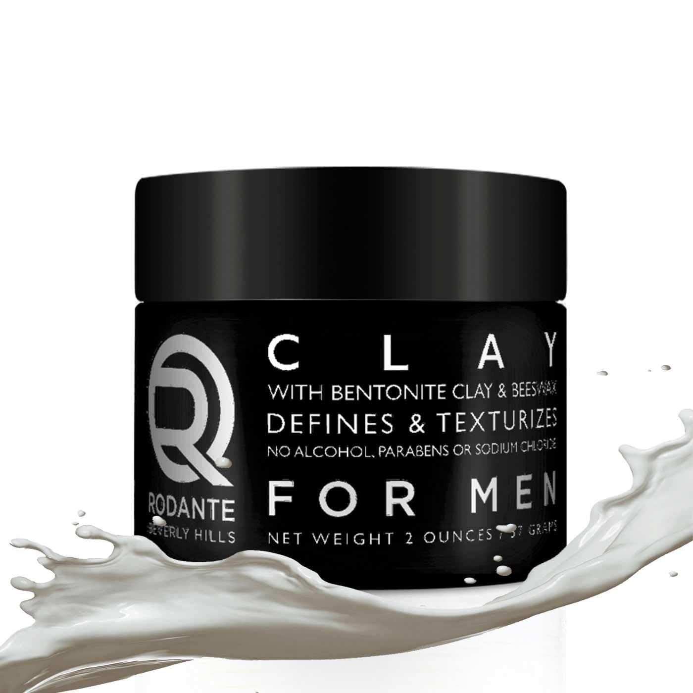 Hair Clay For Men | Medium Hold Natural Look Shine-Free Matte Clay Pomade| Mens Hair Gel Hair Cream For Men Hair Paste | Hair Pomade For Men Travel Size 2 oz