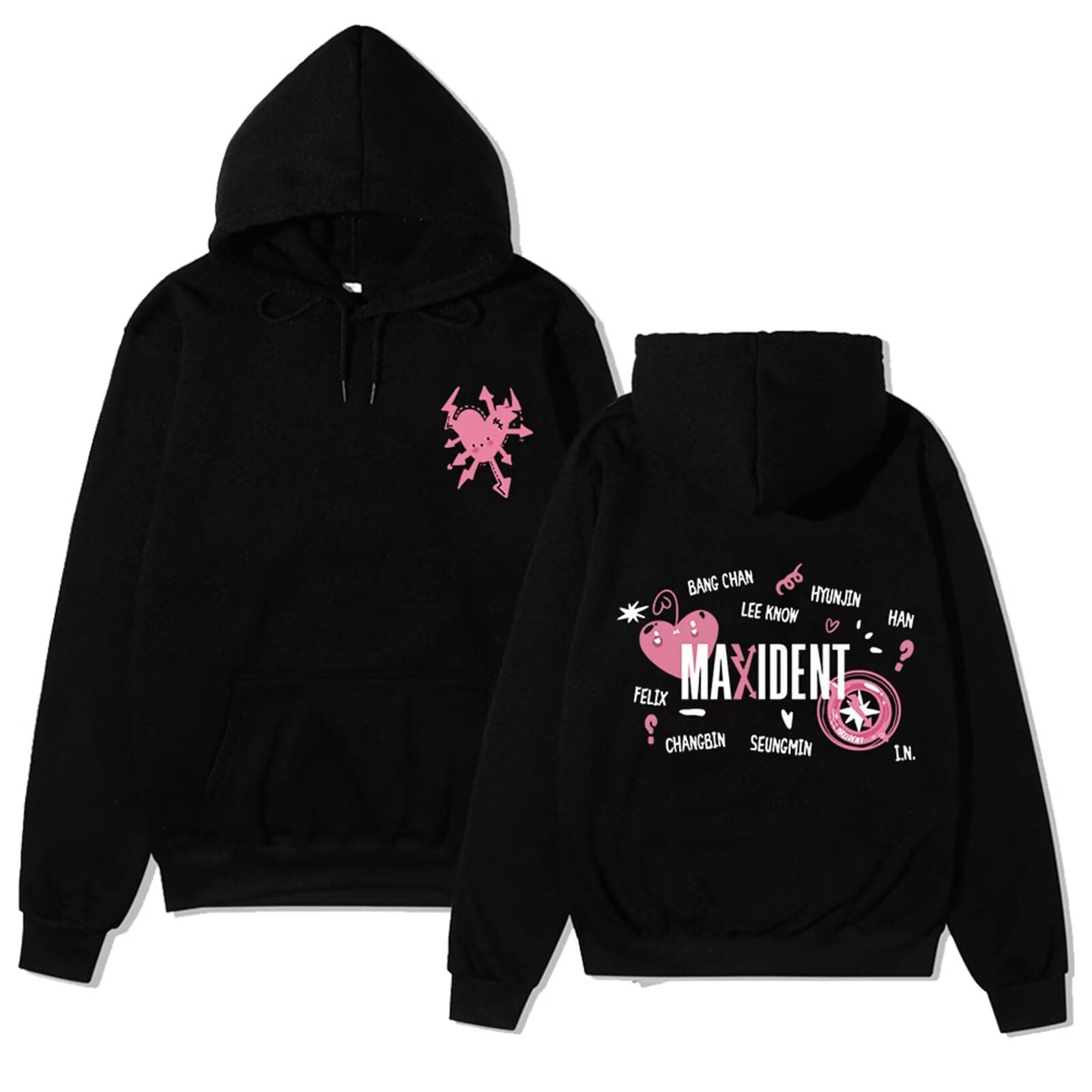 Skz Merch Hoodie Album SKZ CASE 143 Felix Jisung Minho Hooded Sweater Woman Pullover Top for Male and Female