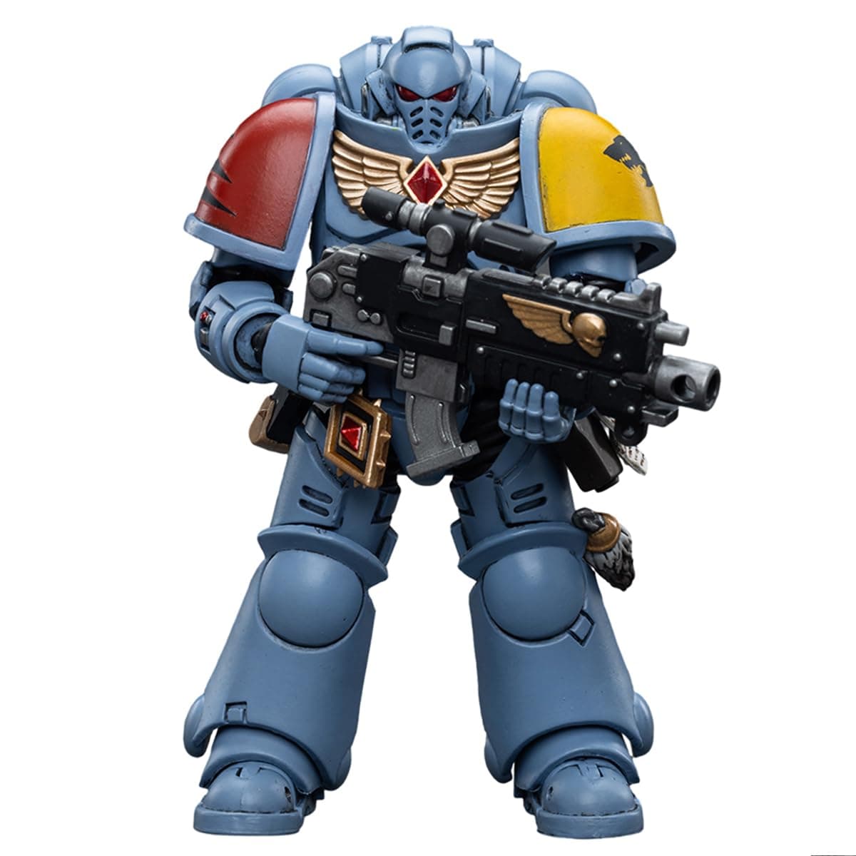 Warhammer 40,000 Action Figure, Space Wolves Intercessors, 4.2inch 1/18 Warhammer 40K Collection Model for Unisex, Adult, Christmas, Birthday Gifts, Ages 15 and Up