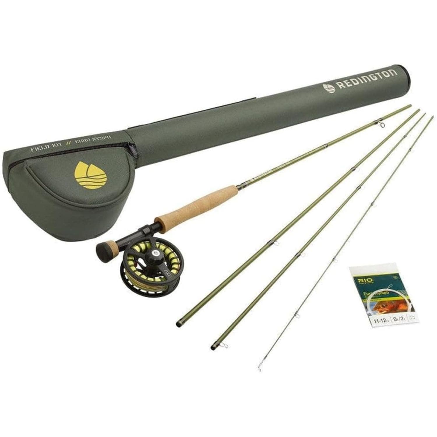 - Redington Fly Fishing Field Kit, Fly Rod and Reel Combo Starter Kit, Line and Carrying Case Included