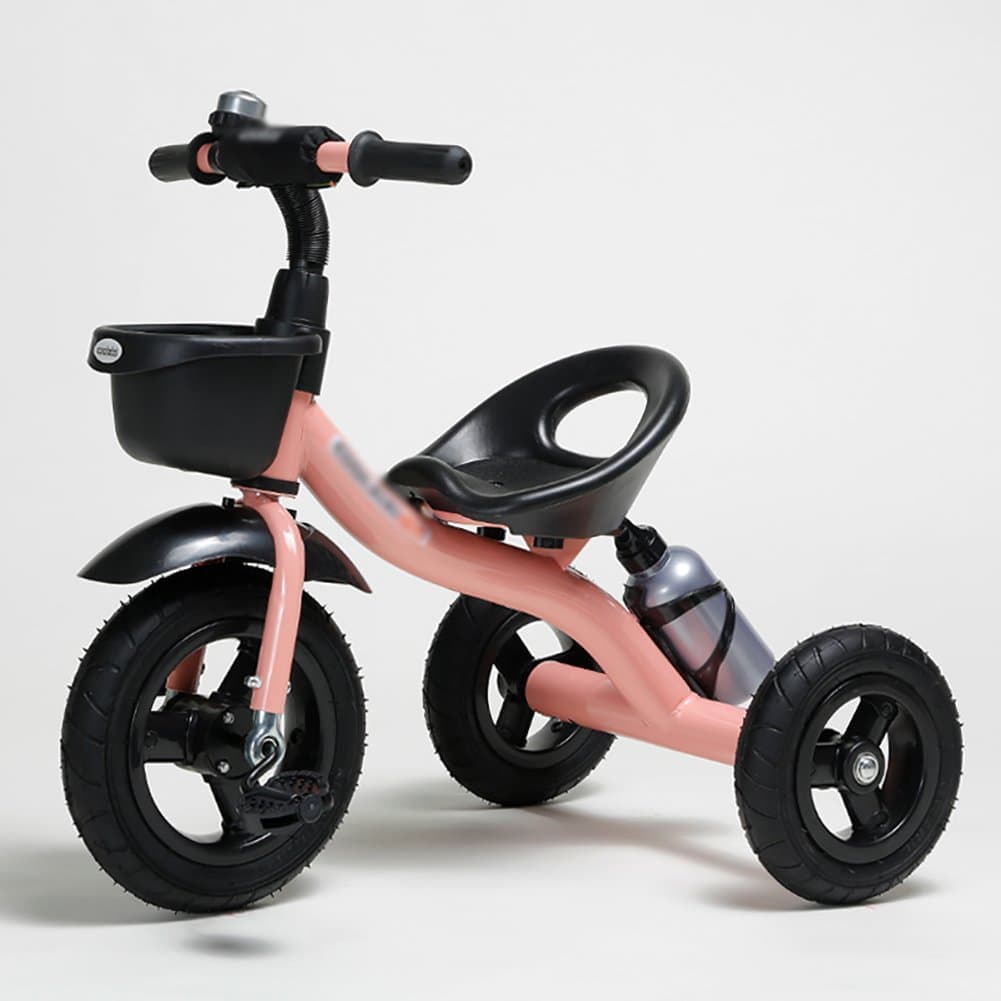 Tricycle WSSF- Kid Pedal Ride-On Bike 1-3-2-6 Years Old Car Baby Toddler 3 Wheel Bicycle Children Trike Stroller With Adjustable Seat,74 * 48 * 58cm