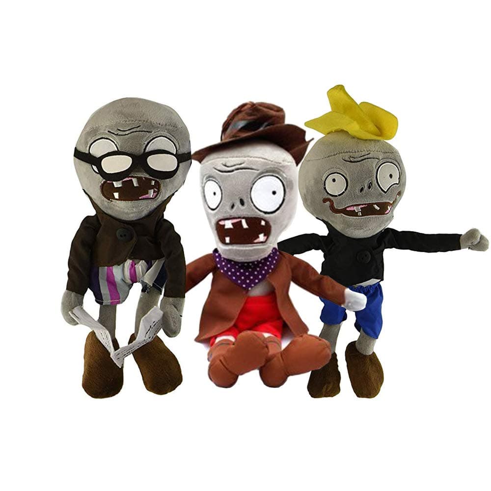 Maikerry PVZ Plush Dolls-(Set of 6) Zombie Toys Halloween Christmas Birthday Decoration