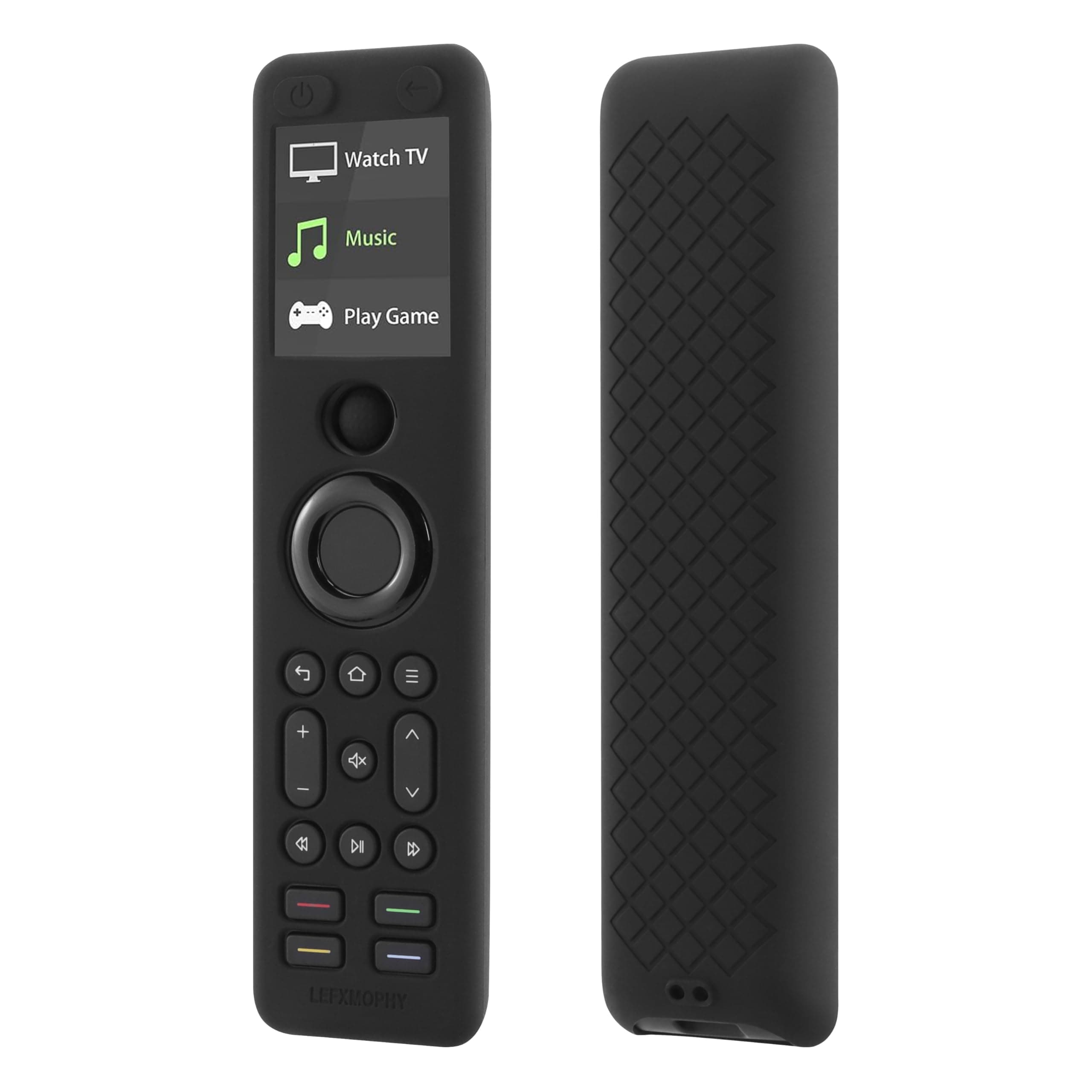LEFXMOPHY Case for SofaBaton X1S Universal Remote Control Replacment Cover Silicone Protective Sleeve - Black