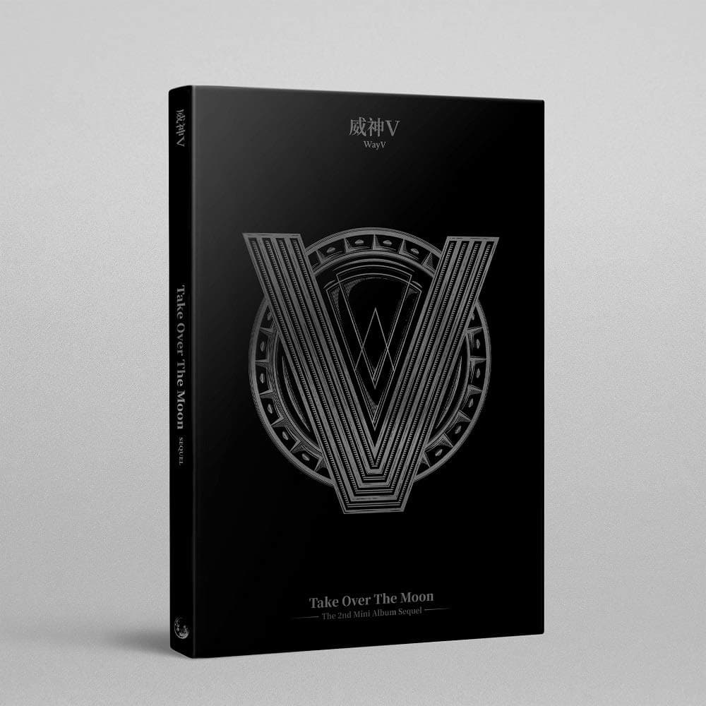 SM Ent. (Reissue) WAYV, TAKE OVER THE MOON, SEQUEL Album Plus Extra Photocards Set, White