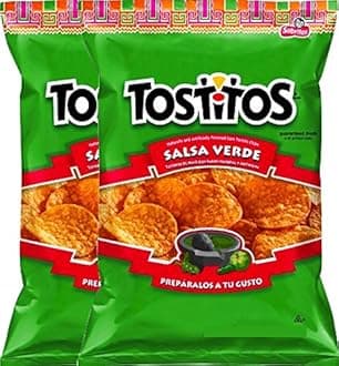 NEW Tostitos Salsa Verde Tortilla Chips - 3.25 Oz (2)