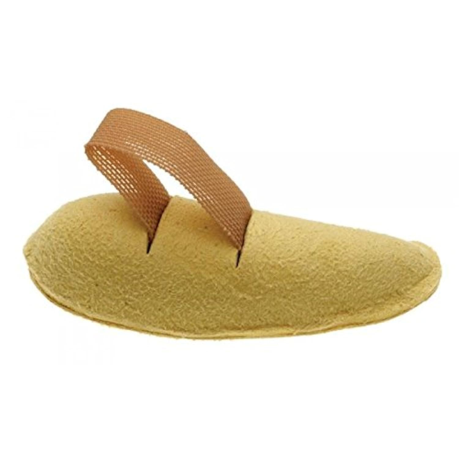 Canonbury Crescent Shaped Chamois Leather Toe Props Comfortable Elasticated Toe Loop