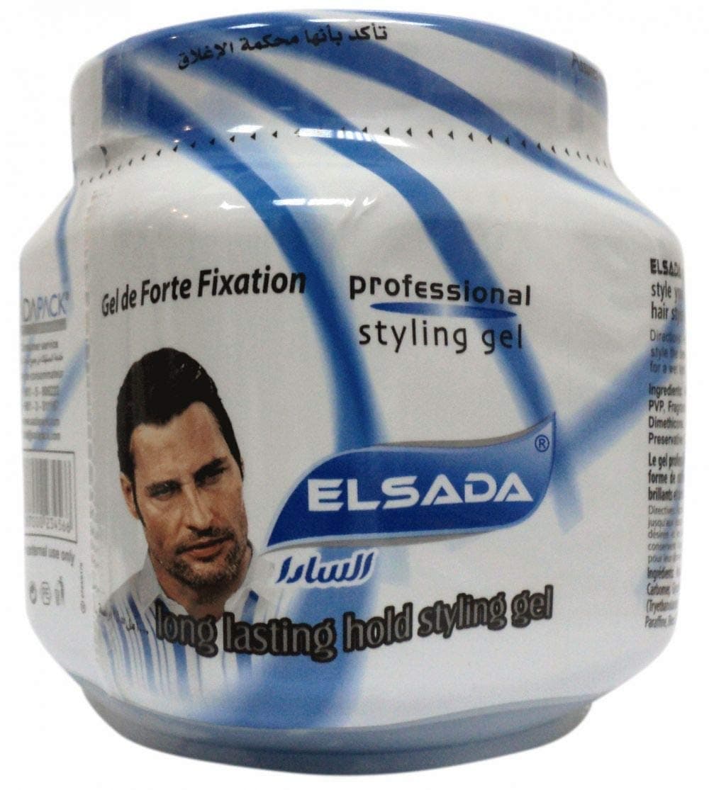 El Sada Long Lasting Professional Hair Gel,1L - Blue [SAD112]