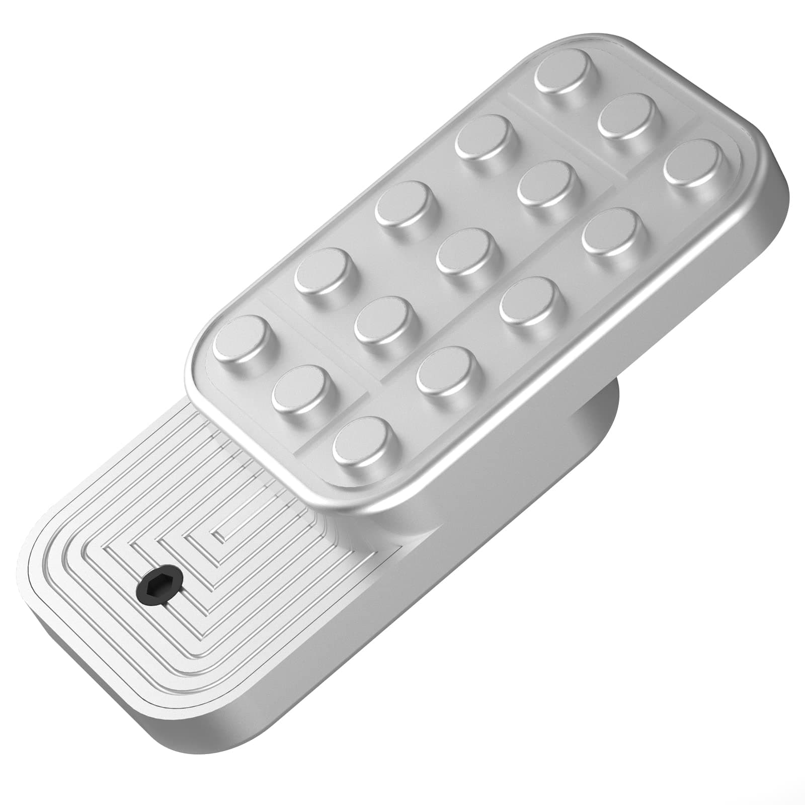 Fidget Slider Haptic Slider EDC Brick Blocks Haptic Fidget Slider Toy for Adults Building Blocks