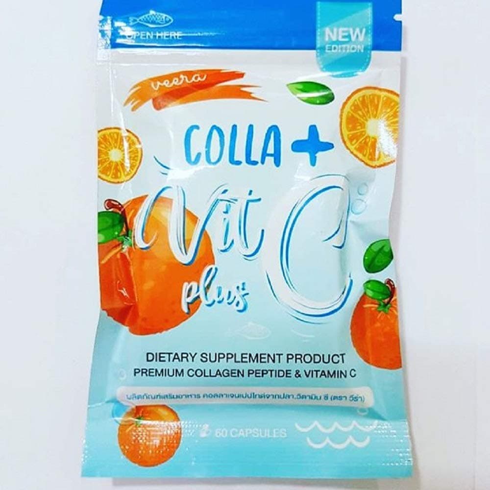 Veera Colla + Vit C plus - 60 capsules