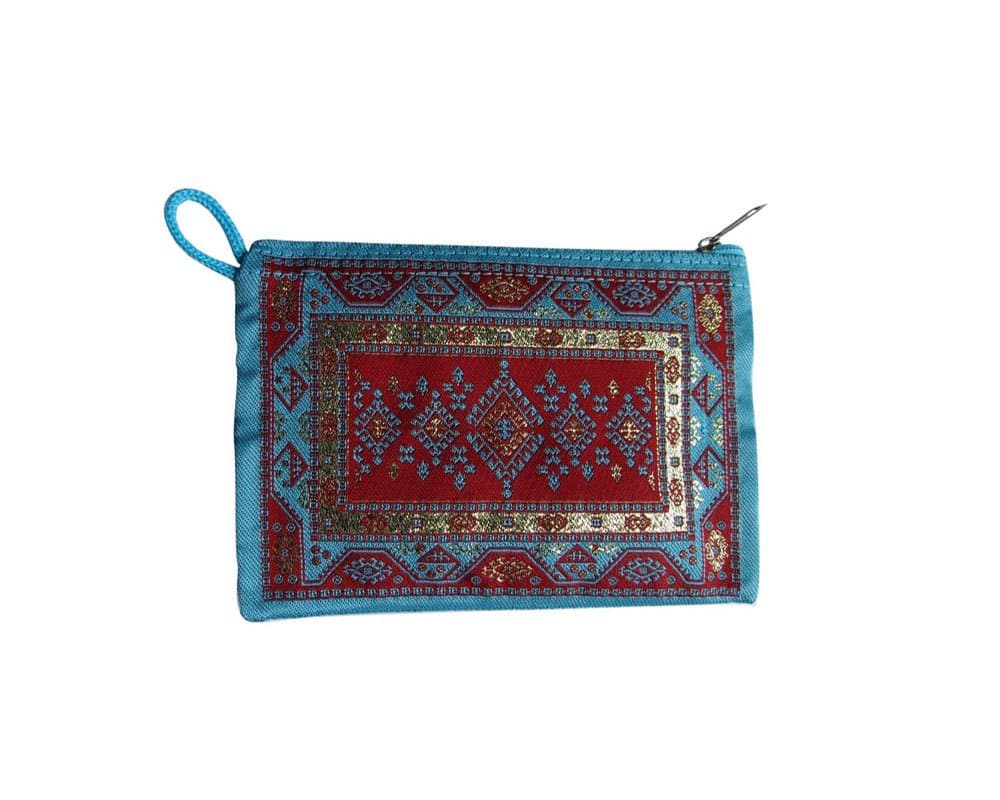 Small money bag, Make up bag, Coin purse, Kilim design - (Code: NSB044)