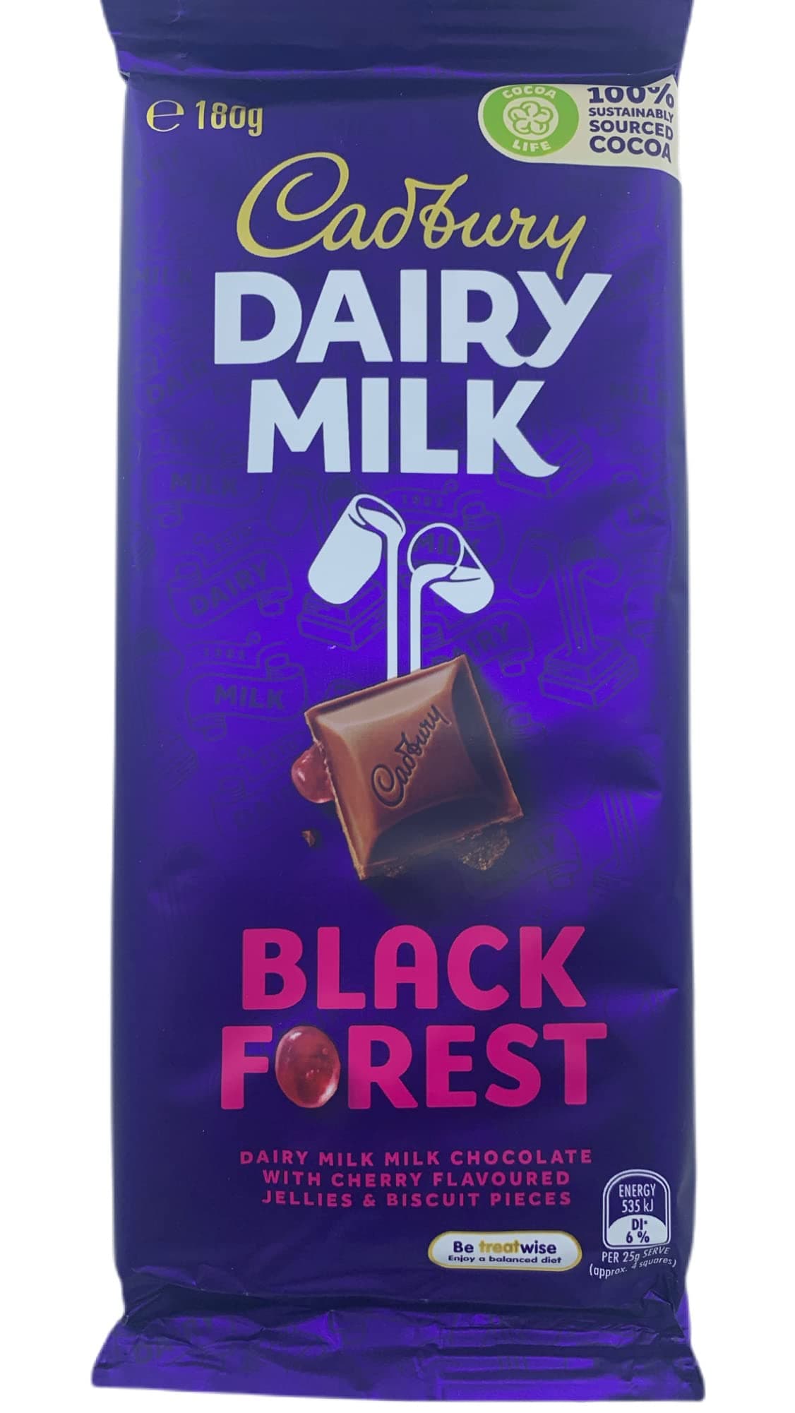 Cadbury Dairy Milk Black Forest, 200g X 2 (COMBO)