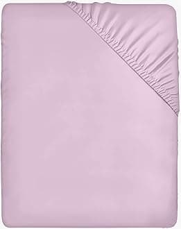 Utopia Bedding Fitted Sheet King, Lavender - Deep Pocket 14 inch (35 cm) - Easy Care - Soft Brushed Polyester Microfibre Fabric - Shrinkage and Fade Resistant - Bottom Sheet