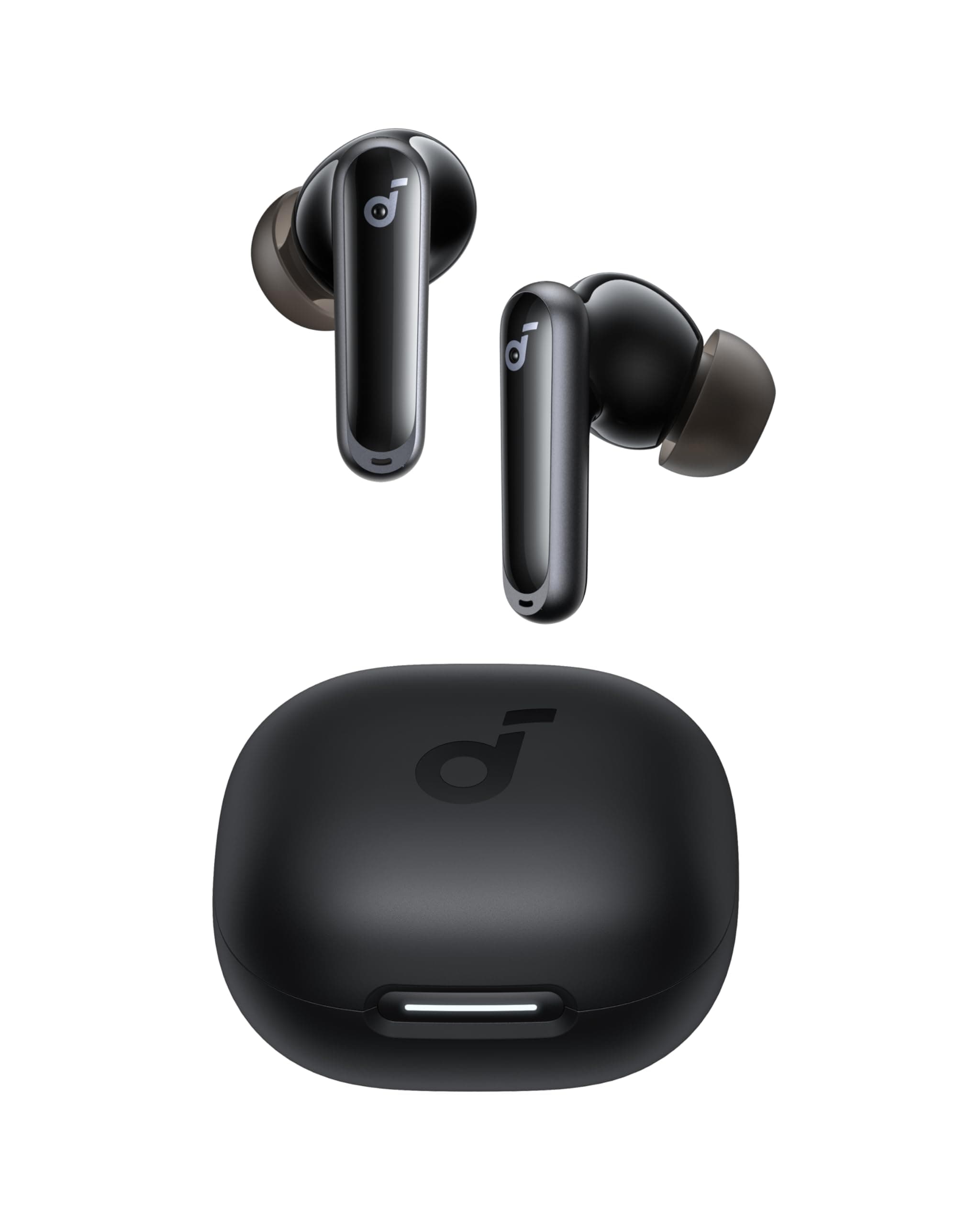 P40i by Anker, Noise Cancelling Wireless Earbuds, Adaptive Noise Cancelling to Environments, Heavy Bass, 60H Playtime, 2-in-1 Case and Phone Stand, IPX5, Wireless Charging, Bluetooth 5.3