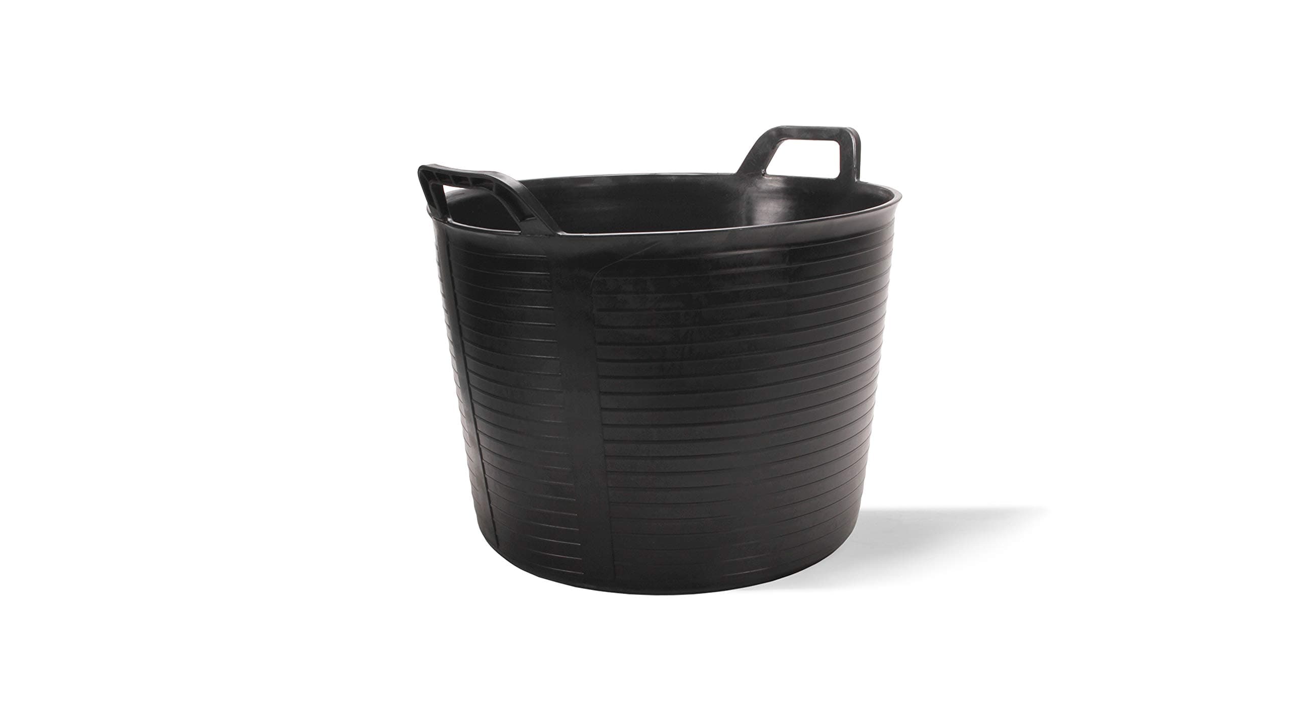 Decco Tubtrugs 40L Medium Original Professional 2-Handled Tuff Bucket, Black