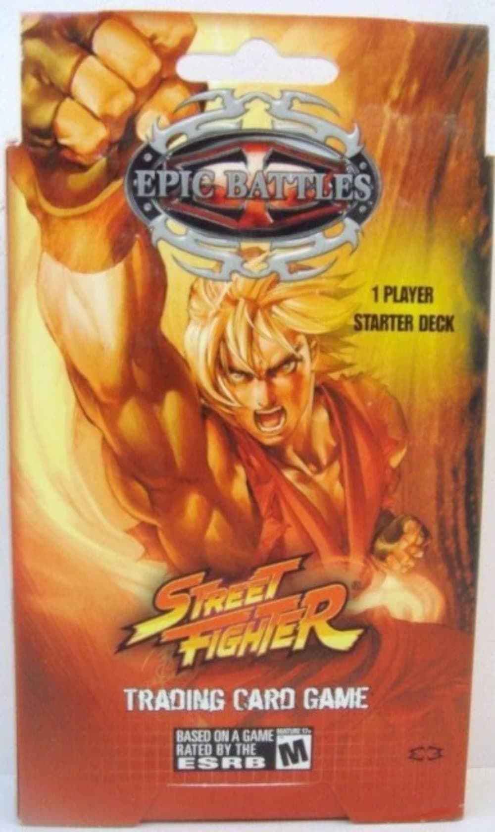 Street Fighter Epic Battles Trading Card Game Starter Kit (Round 1) by Score Entertainment