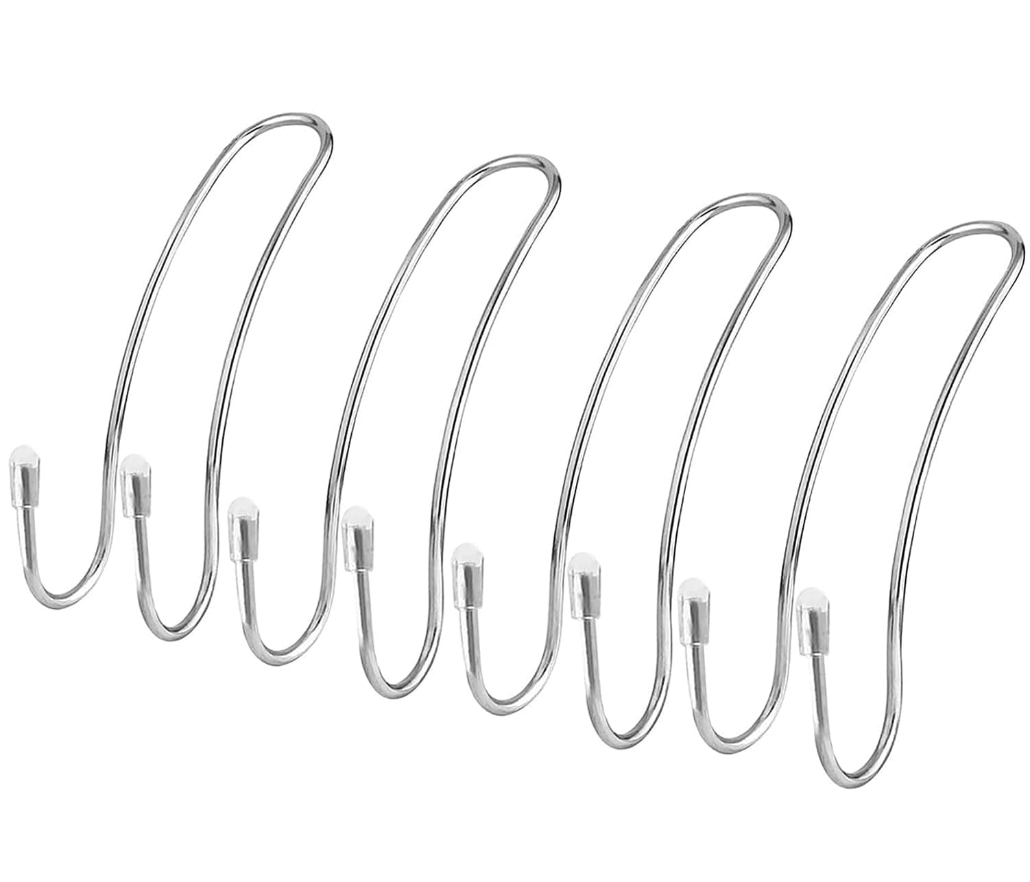 Headrest Hooks for Purses and Bags, Car Seat Hooks for Bag Handbag Clothes Hat Grocery Water Bottle, 4 Pack