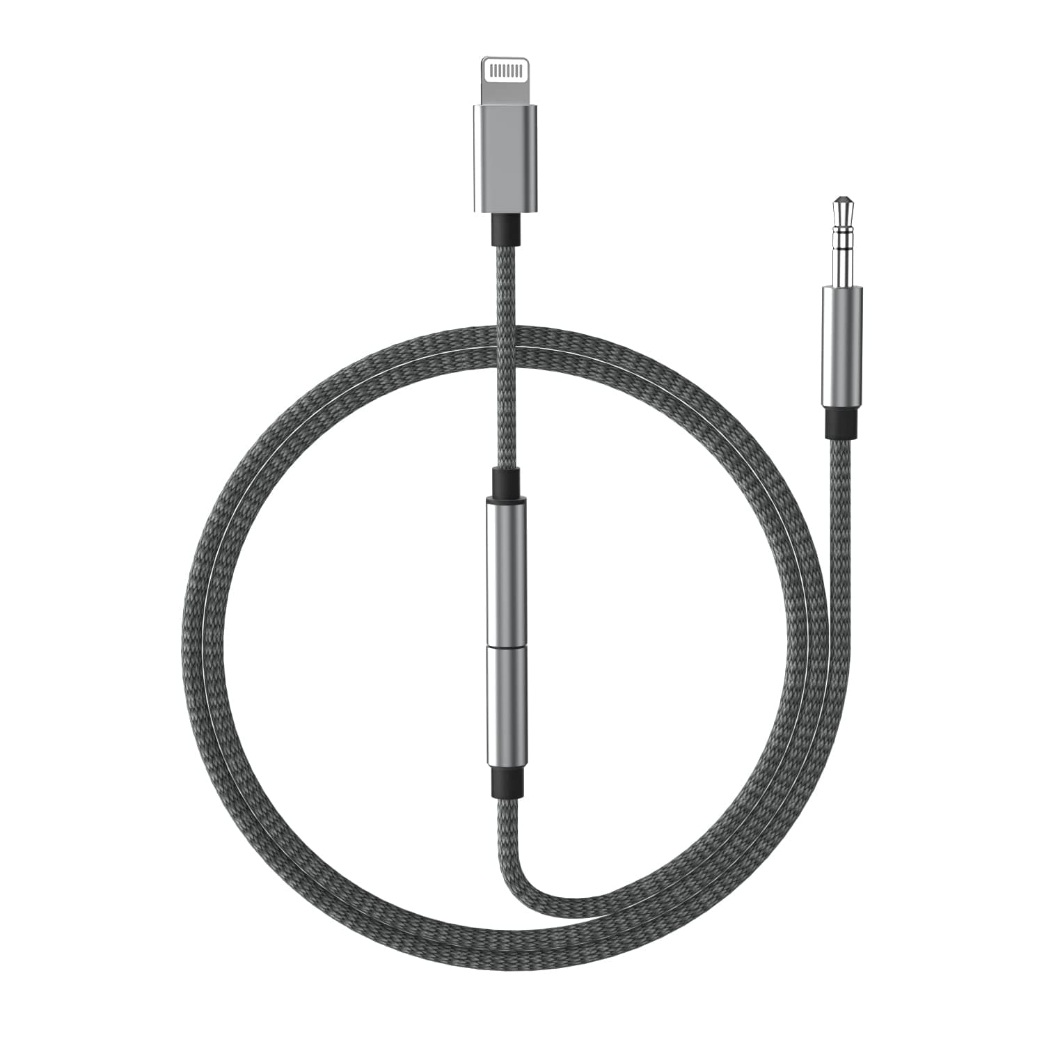 Aux Cord for iPhone, [Apple Mfi Certified] 3-in-1 iPhone Headphones Jack iPhone to car 3.5mm Aux Cord, Lightning to aux Adapter Compatible with iPhone 13/13 Pro/12/12 Pro/12 Pro Max/11/X/XR/XS