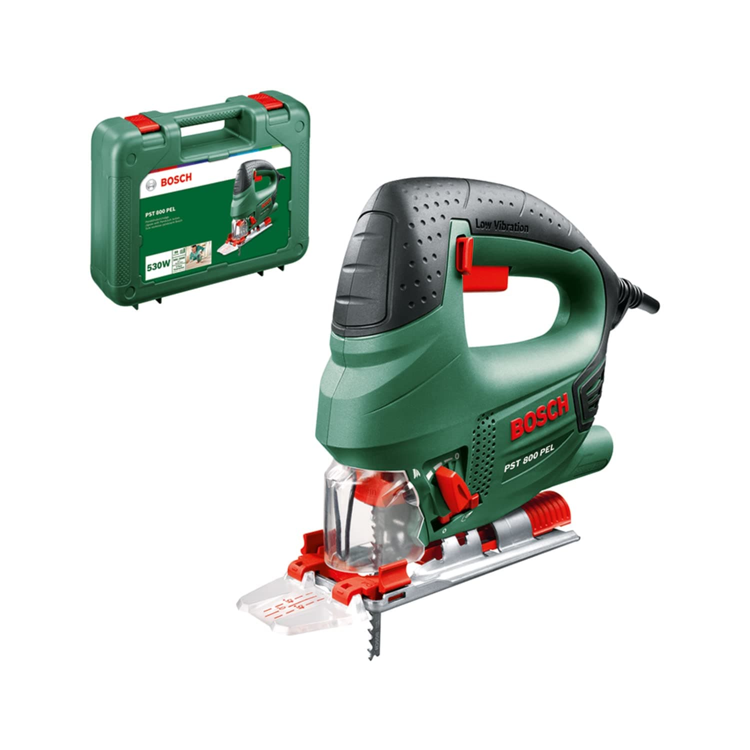 Bosch Jigsaw PST 800 PEL (530 W, in case)