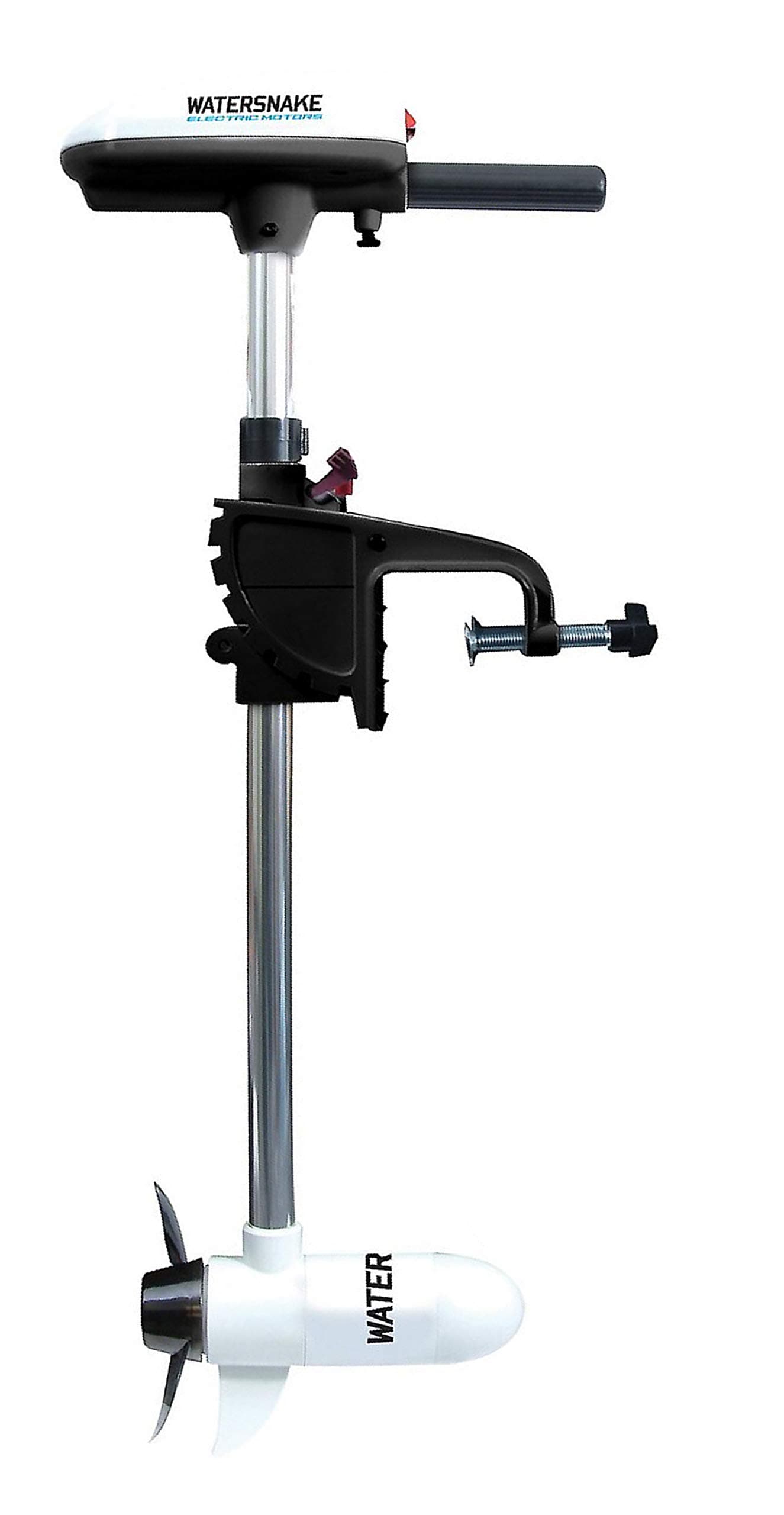 Watersnake T18 ASP - 18 Pound Thrust 12v Electric Saltwater Trolling Motor with Transom Mount