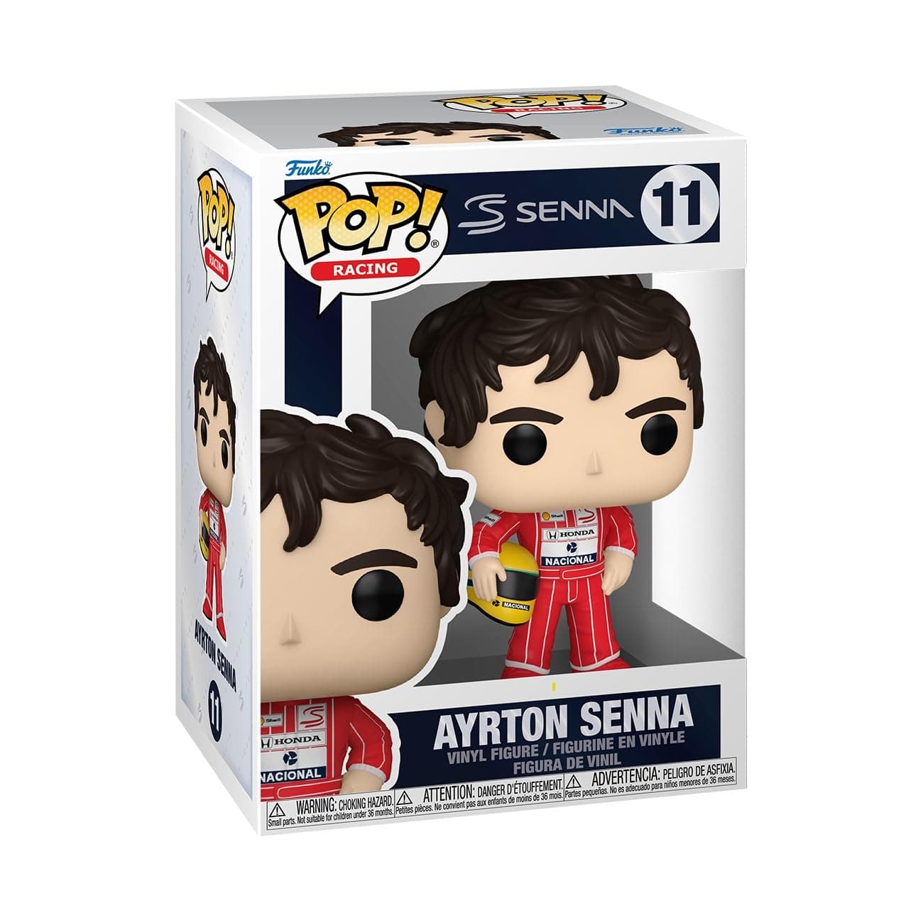 Pop Racing: McLaren - Ayrton Senna - Collectable Vinyl Figure - Gift Idea - Official Merchandise - Toys for Kids & Adults - Ad Icons Fans - Model Figure for Collectors and Display
